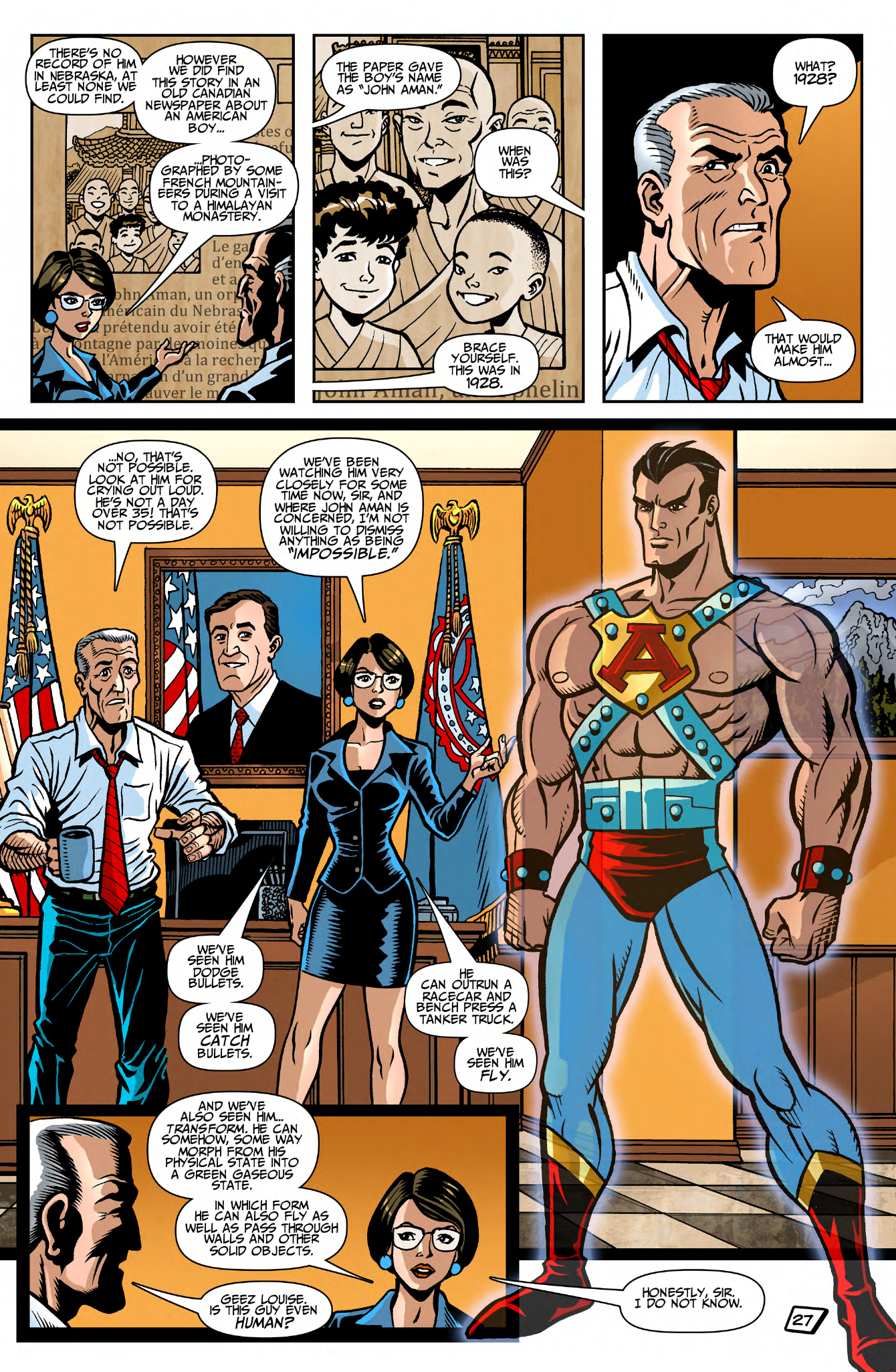 Read online John Aman Amazing Man comic -  Issue #2 - 5