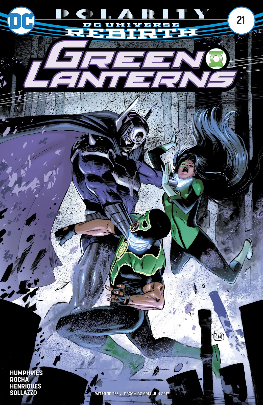 Green Lanterns issue 21 - Page 1