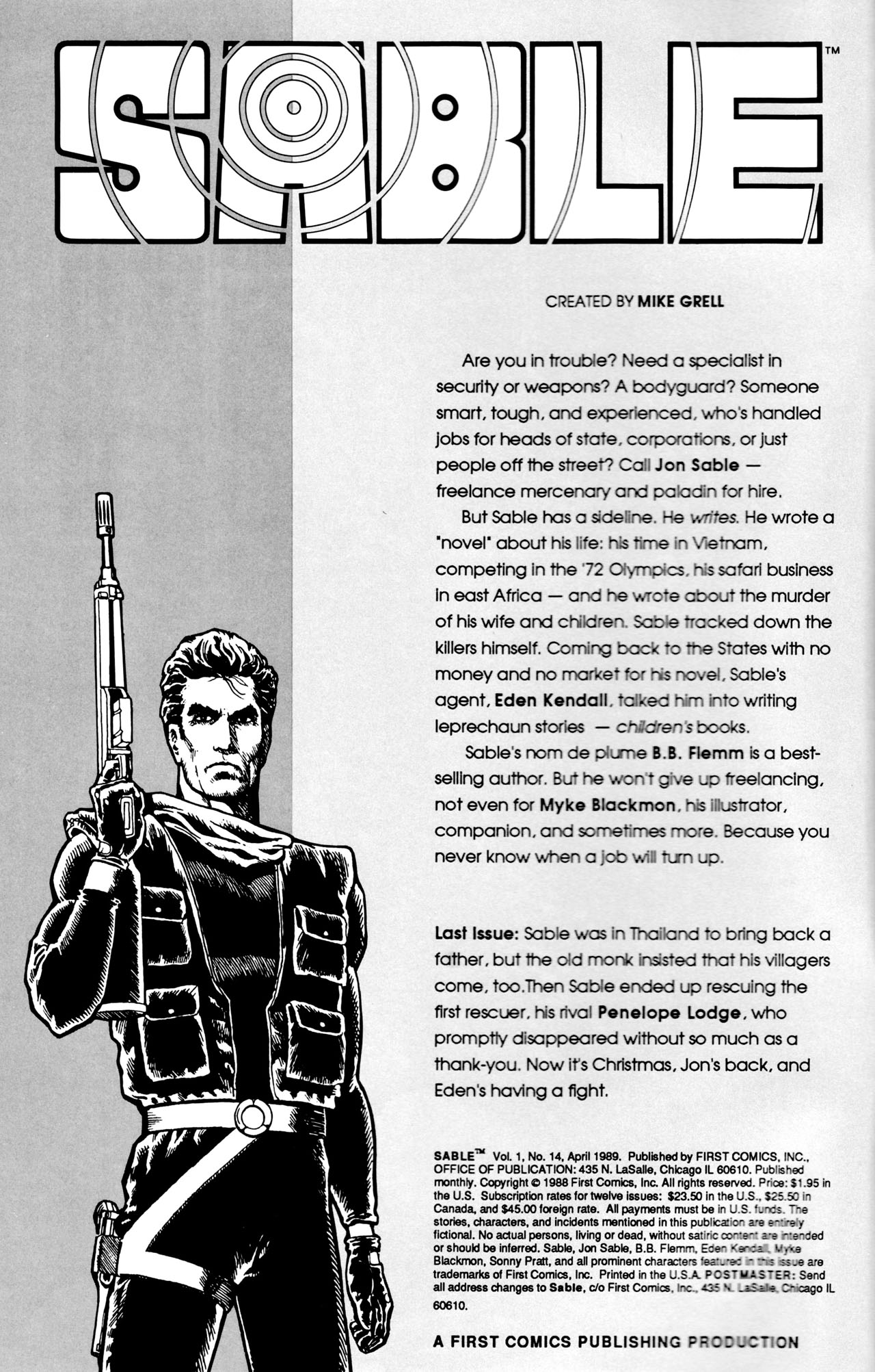 Read online Sable comic -  Issue #14 - 2