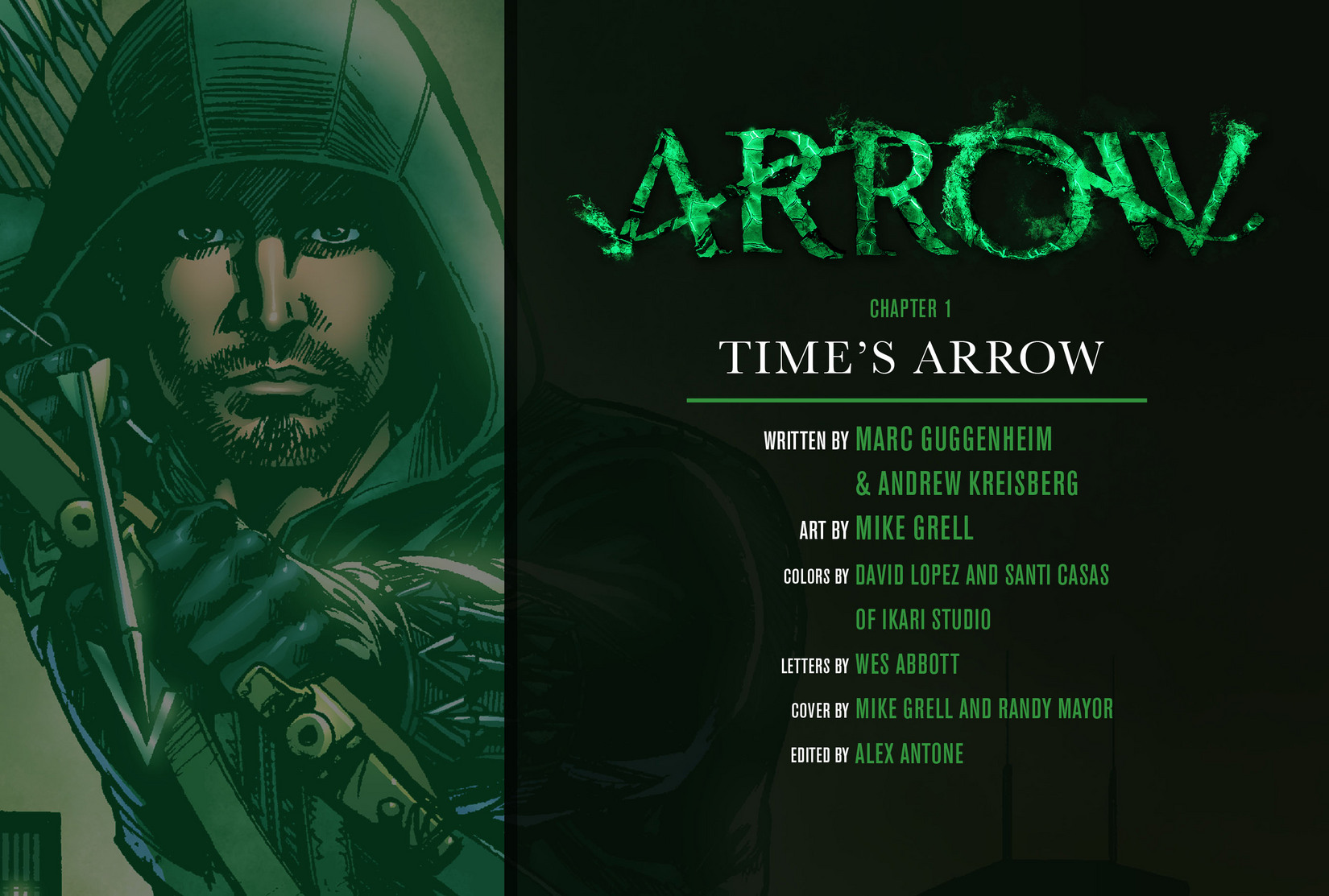 Read online Arrow [II] comic -  Issue #1 - 2