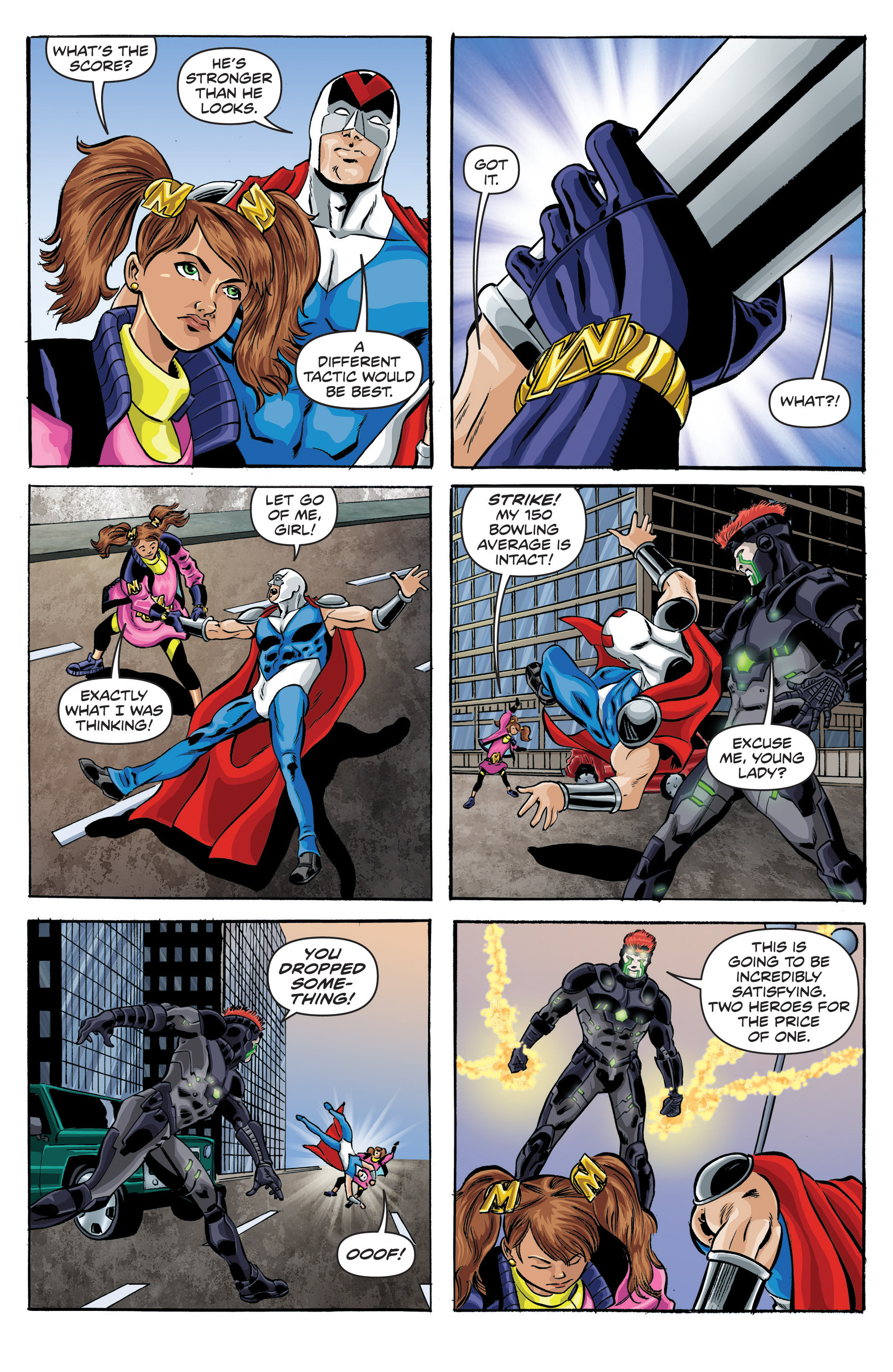 Read online Actionverse comic -  Issue #6 - 7