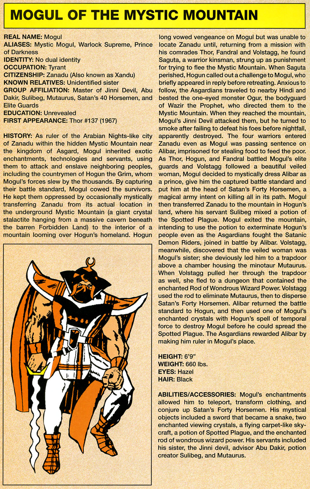 Read online The Marvel Legacy:  The 1960s-1990s Handbook comic -  Issue # Full - 38