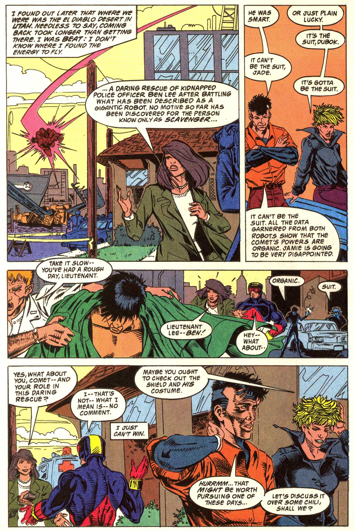 Read online The Comet comic -  Issue #11 - 23