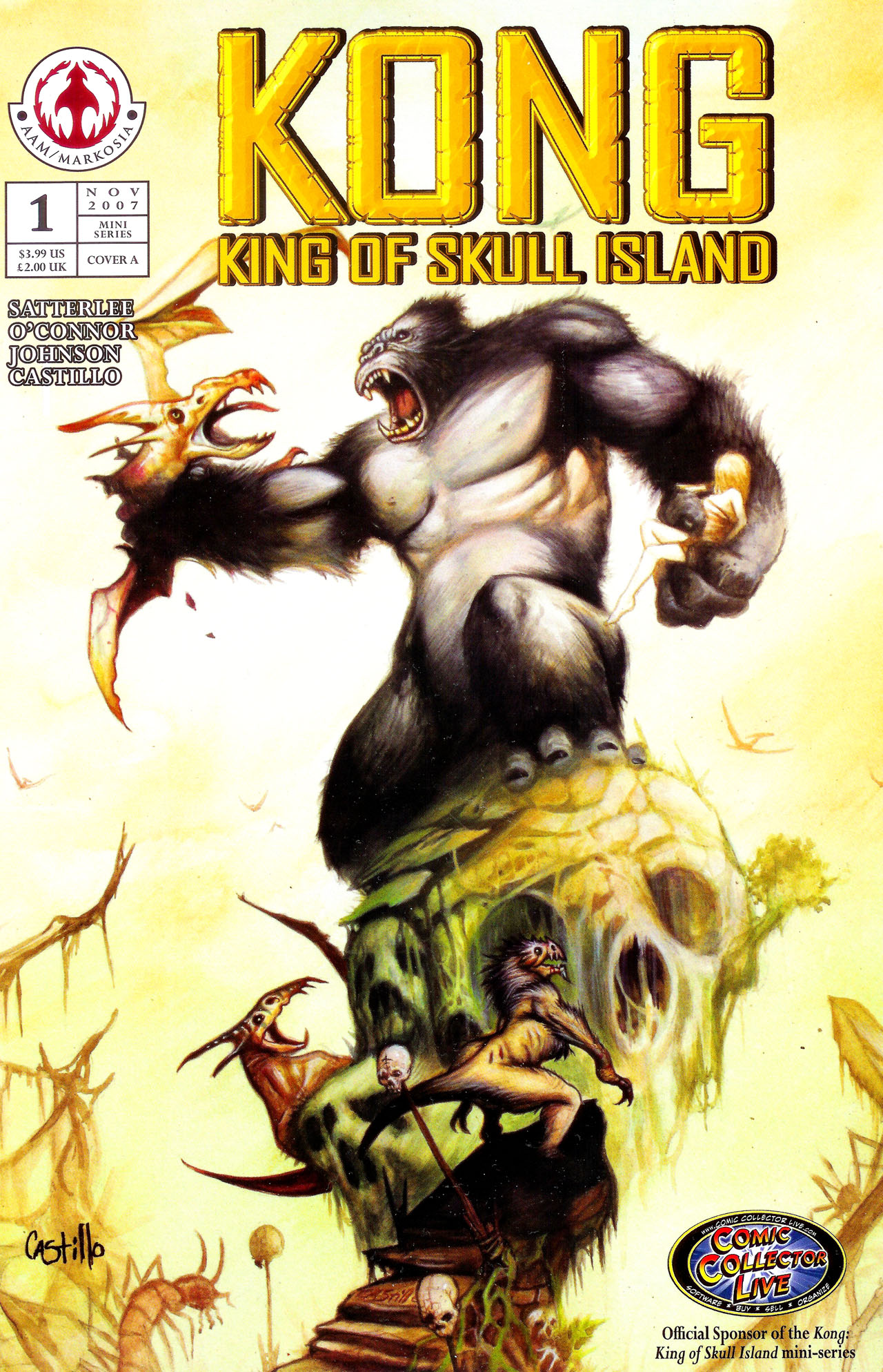 Read online Kong: King Of Skull Island comic -  Issue #1 - 1