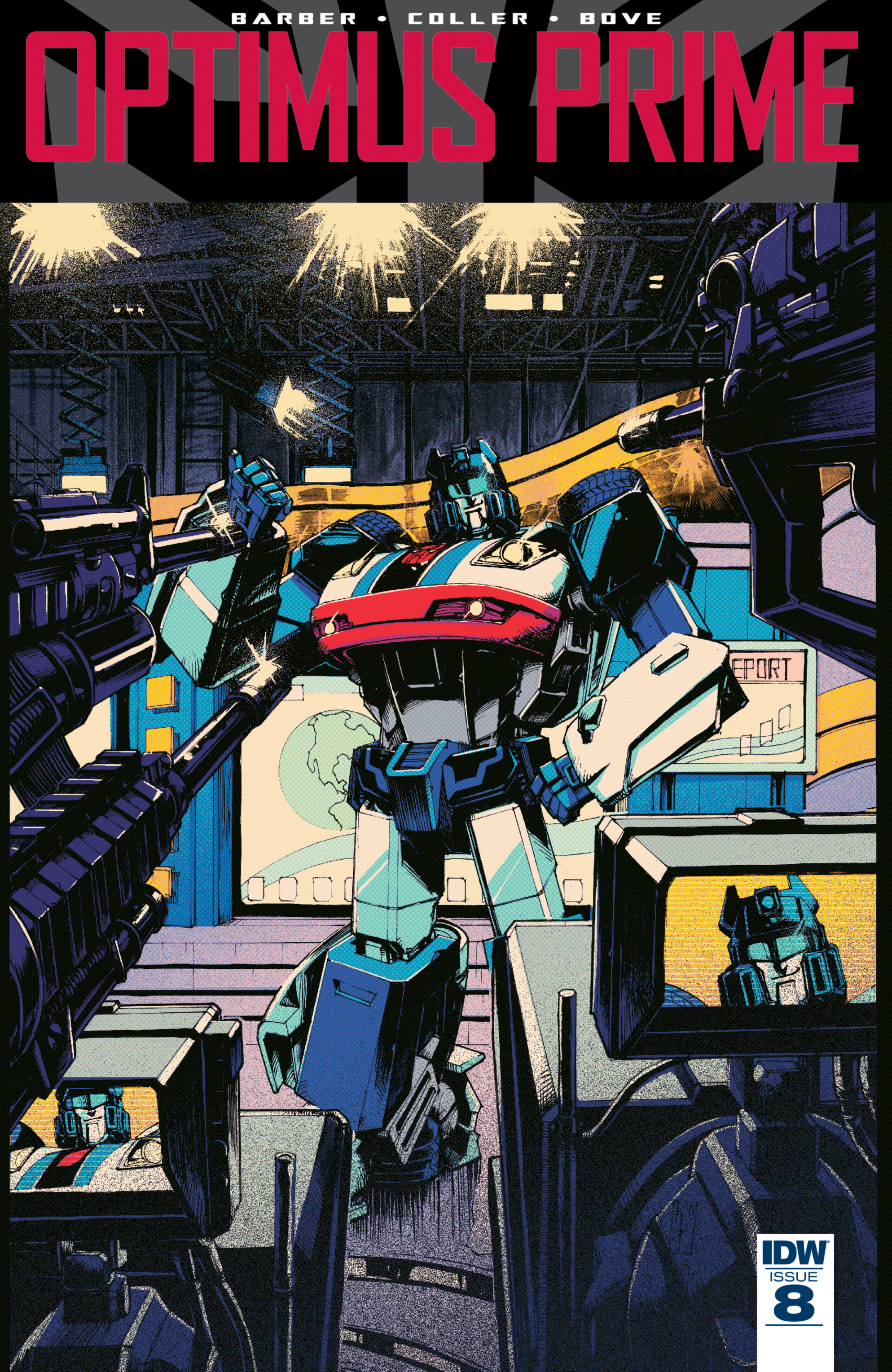 Read online Optimus Prime comic -  Issue #8 - 1