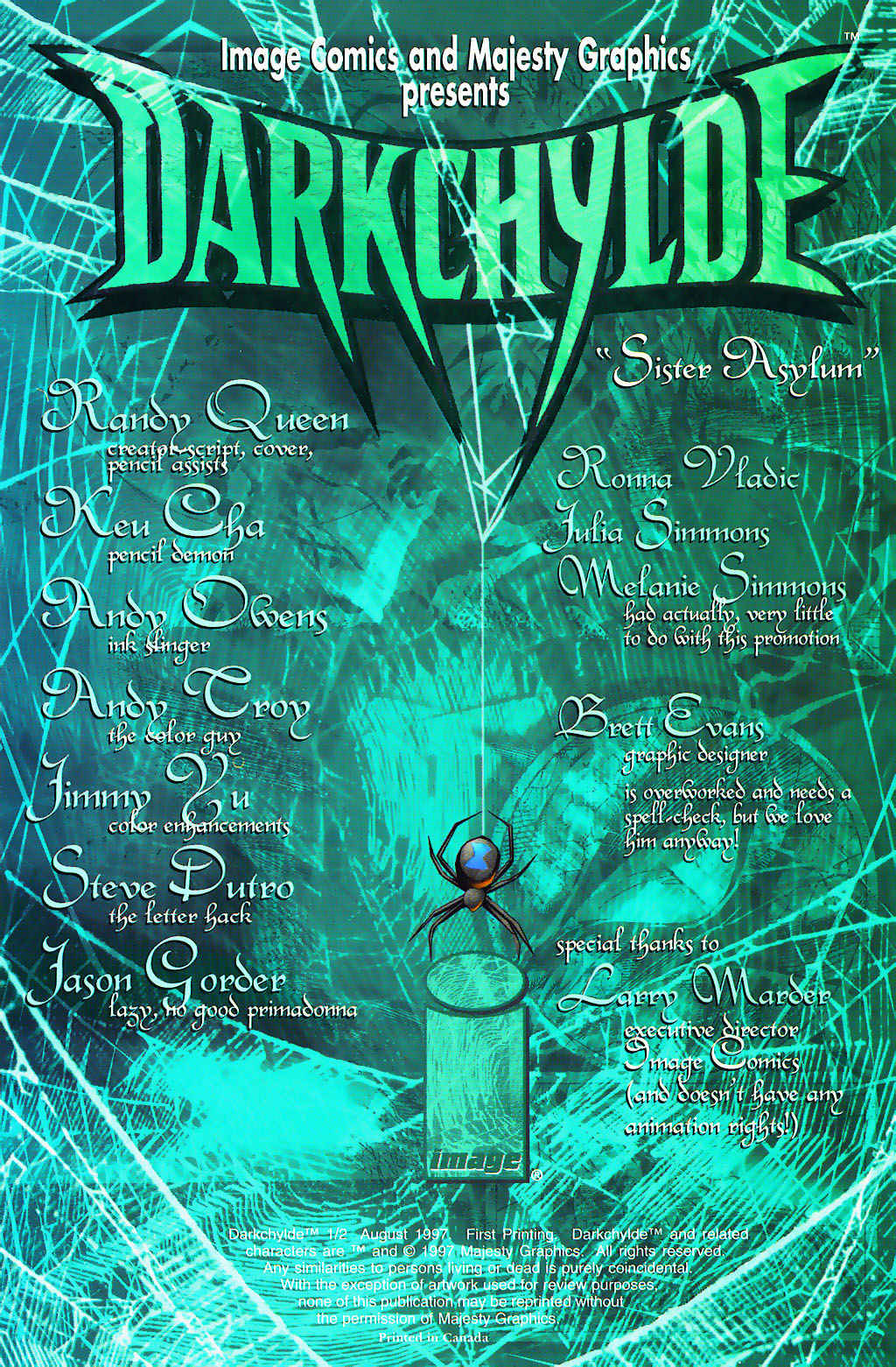 Read online Darkchylde comic -  Issue #0.5 - 2