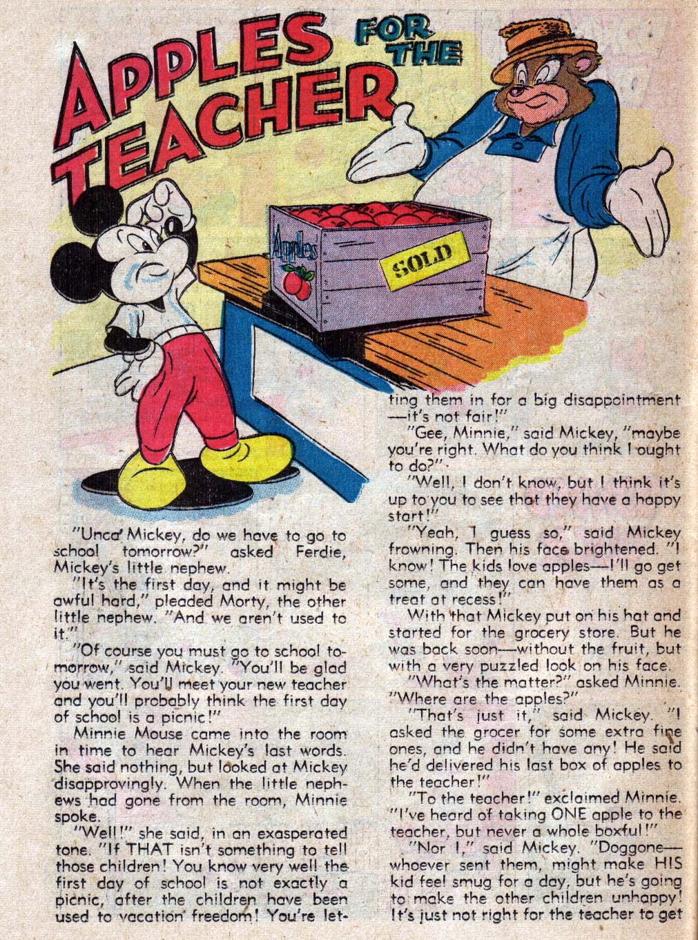 Read online Walt Disney's Comics and Stories comic -  Issue #109 - 34