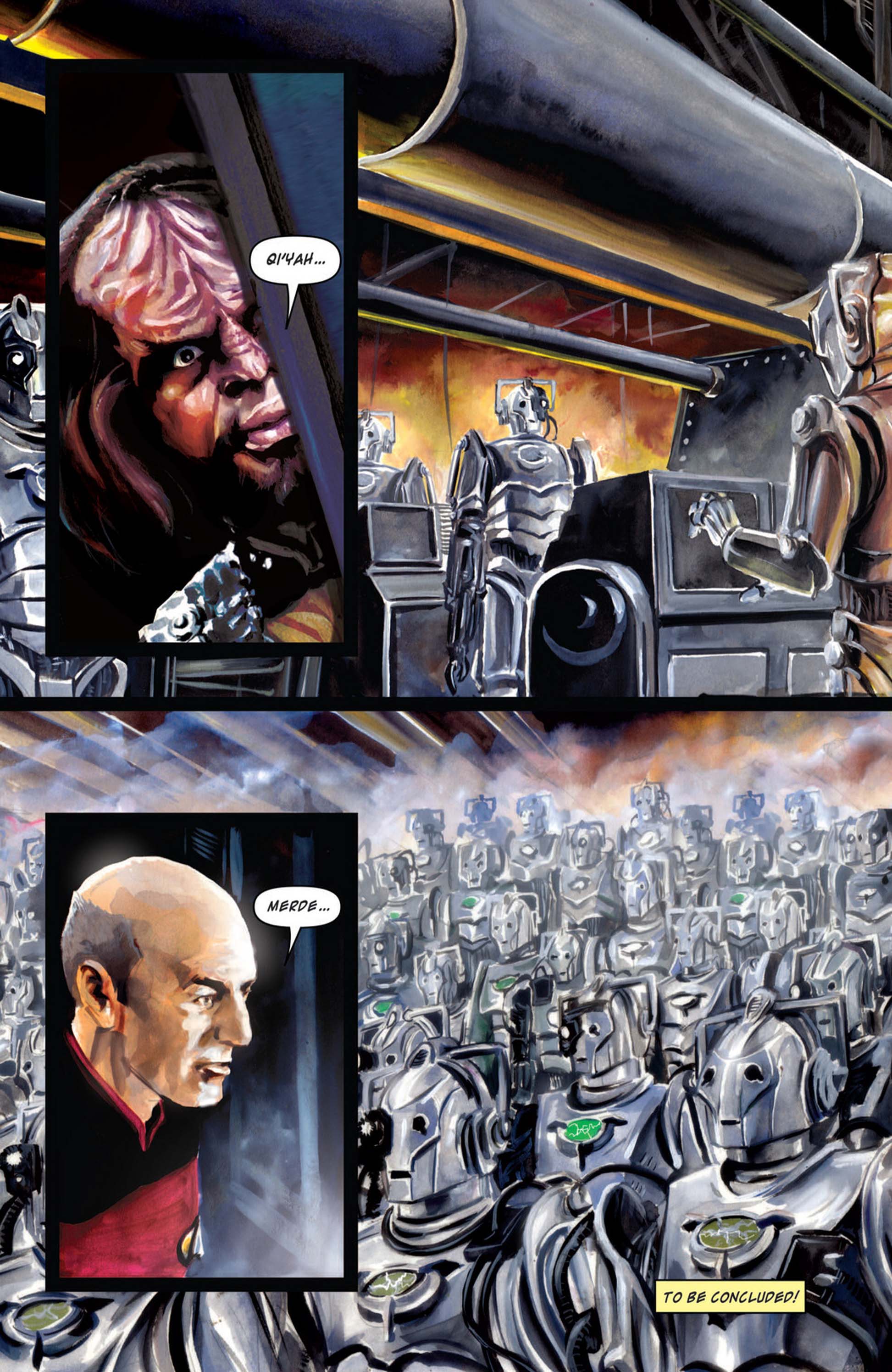 Read online Star Trek: The Next Generation/Doctor Who: Assimilation² comic -  Issue #7 - 24