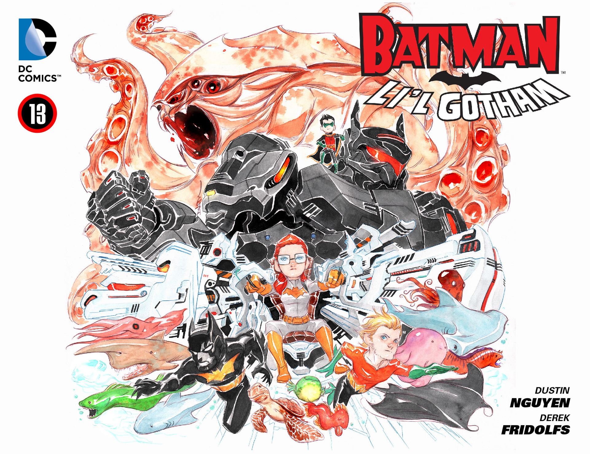 Read online Batman: Li'l Gotham (2012) comic -  Issue #13 - 1