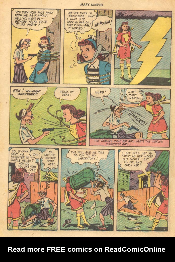 Read online Mary Marvel comic -  Issue #1 - 12