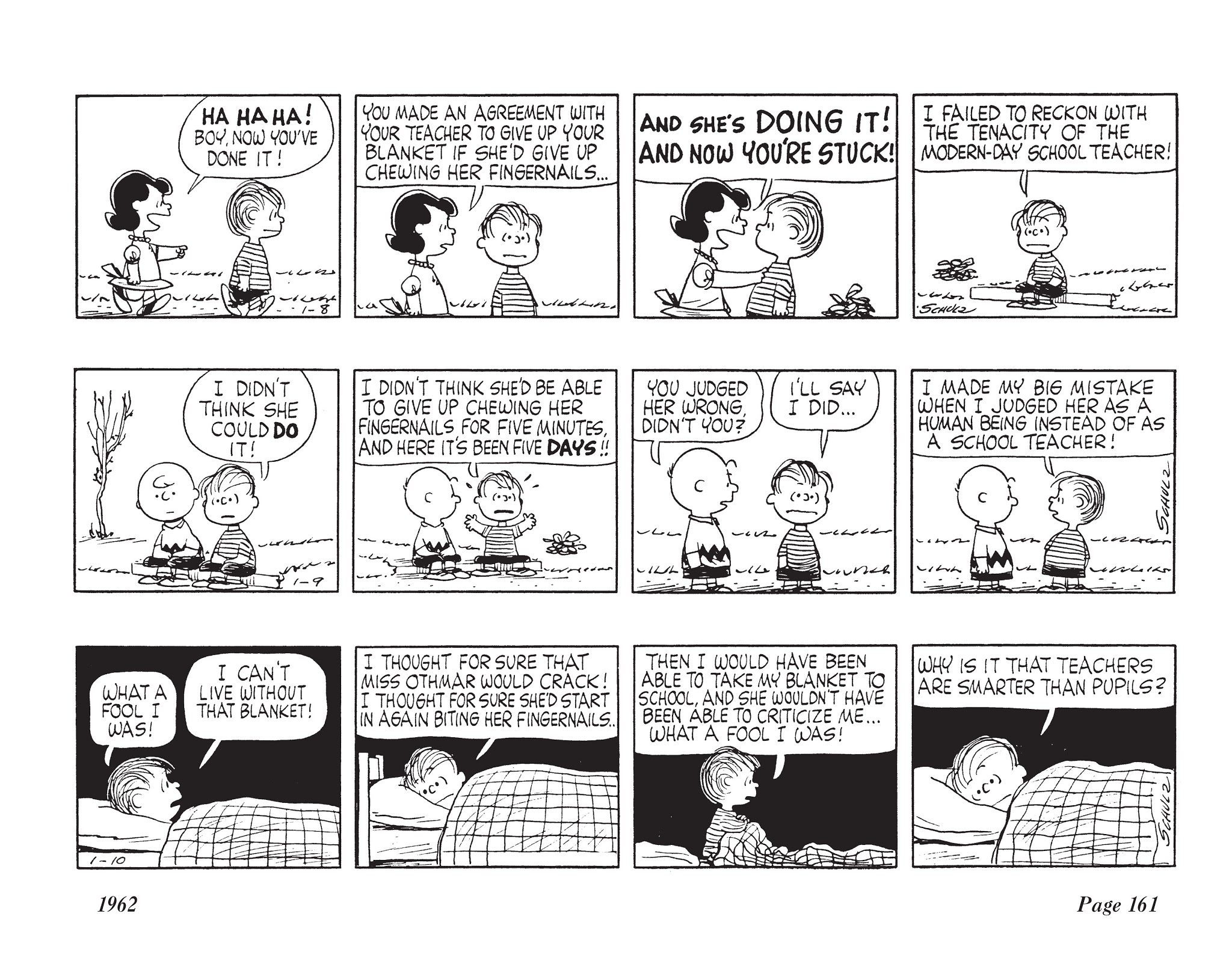 Read online The Complete Peanuts comic -  Issue # TPB 6 - 176