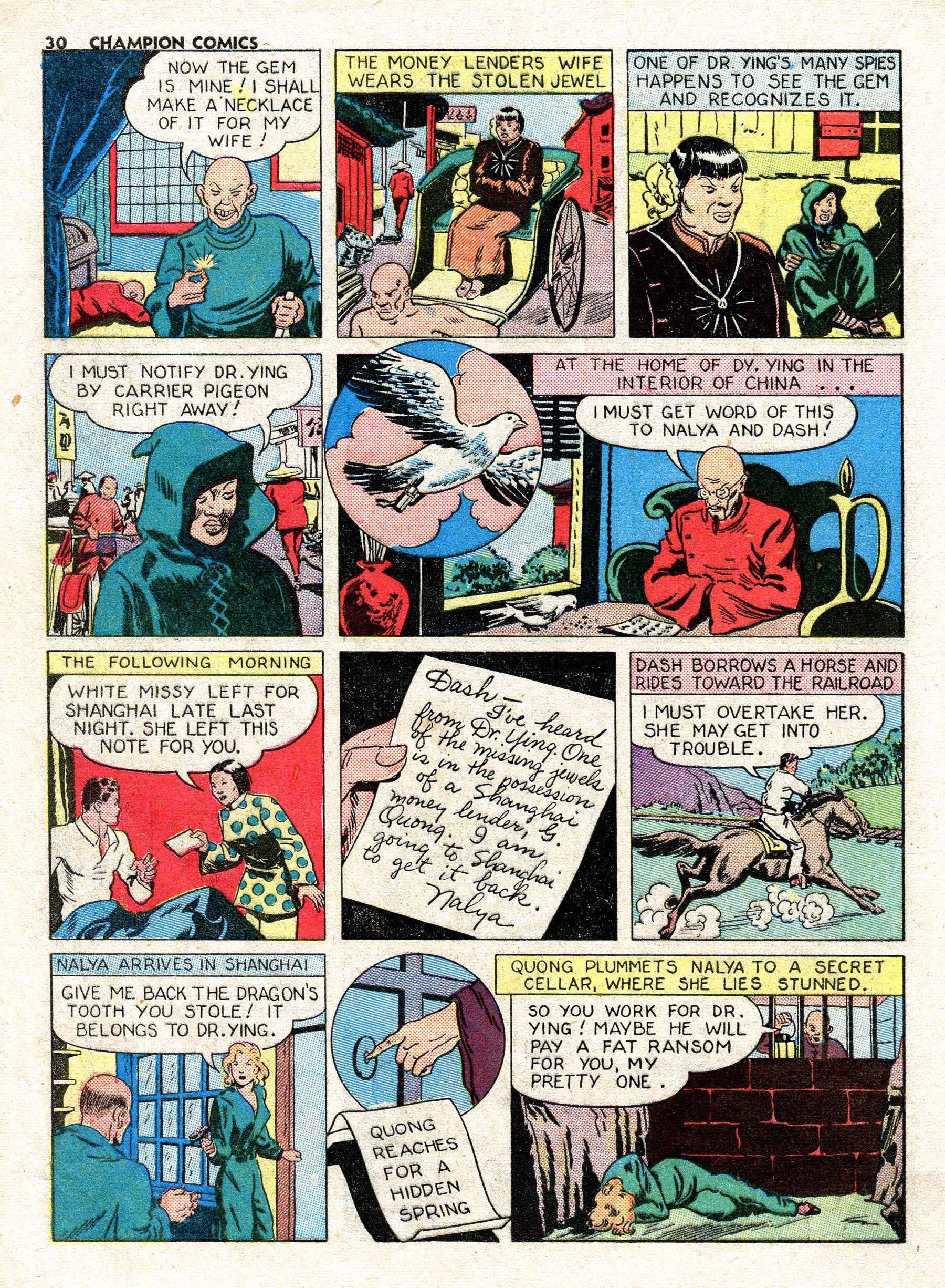 Read online Champion Comics comic -  Issue #8 - 29