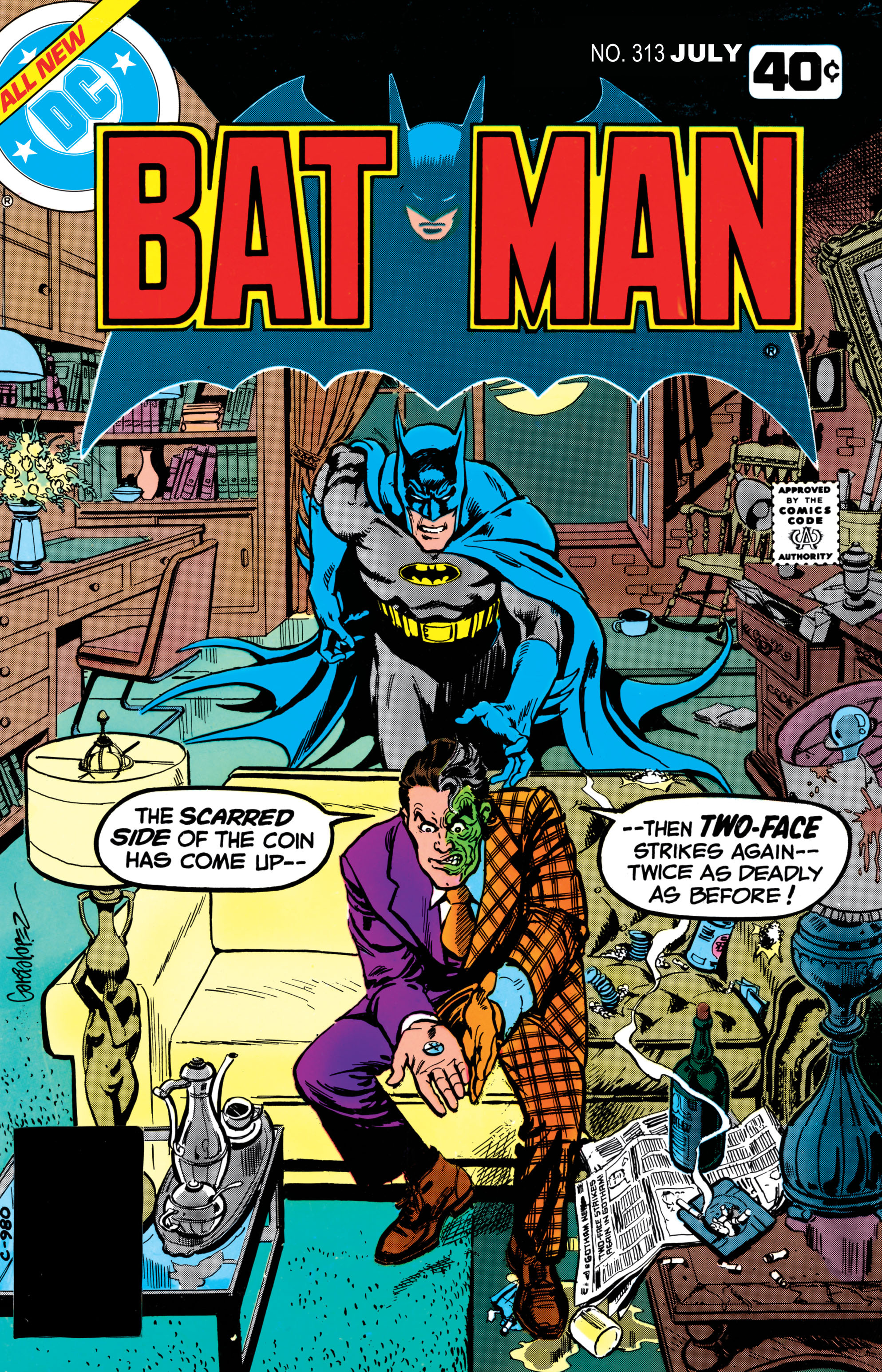 Read online Batman (1940) comic -  Issue #313 - 1