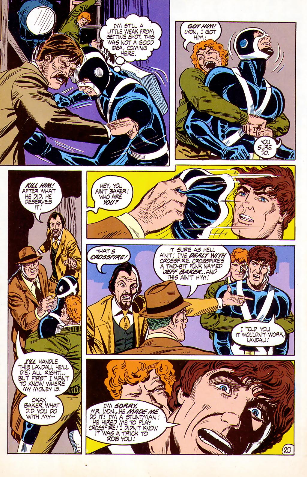 Read online Crossfire comic -  Issue #4 - 20