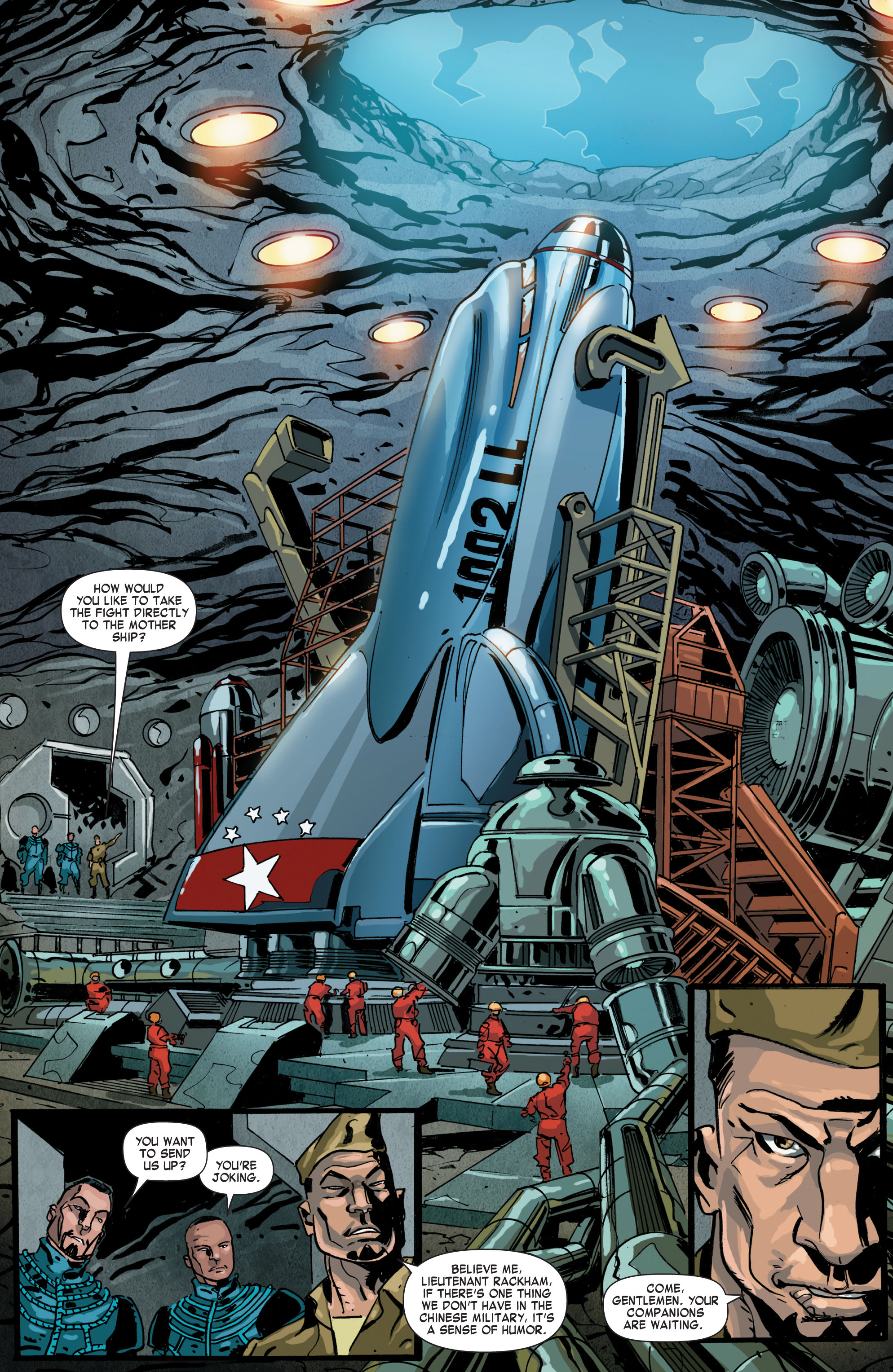 Read online Formic Wars: Burning Earth comic -  Issue #7 - 9