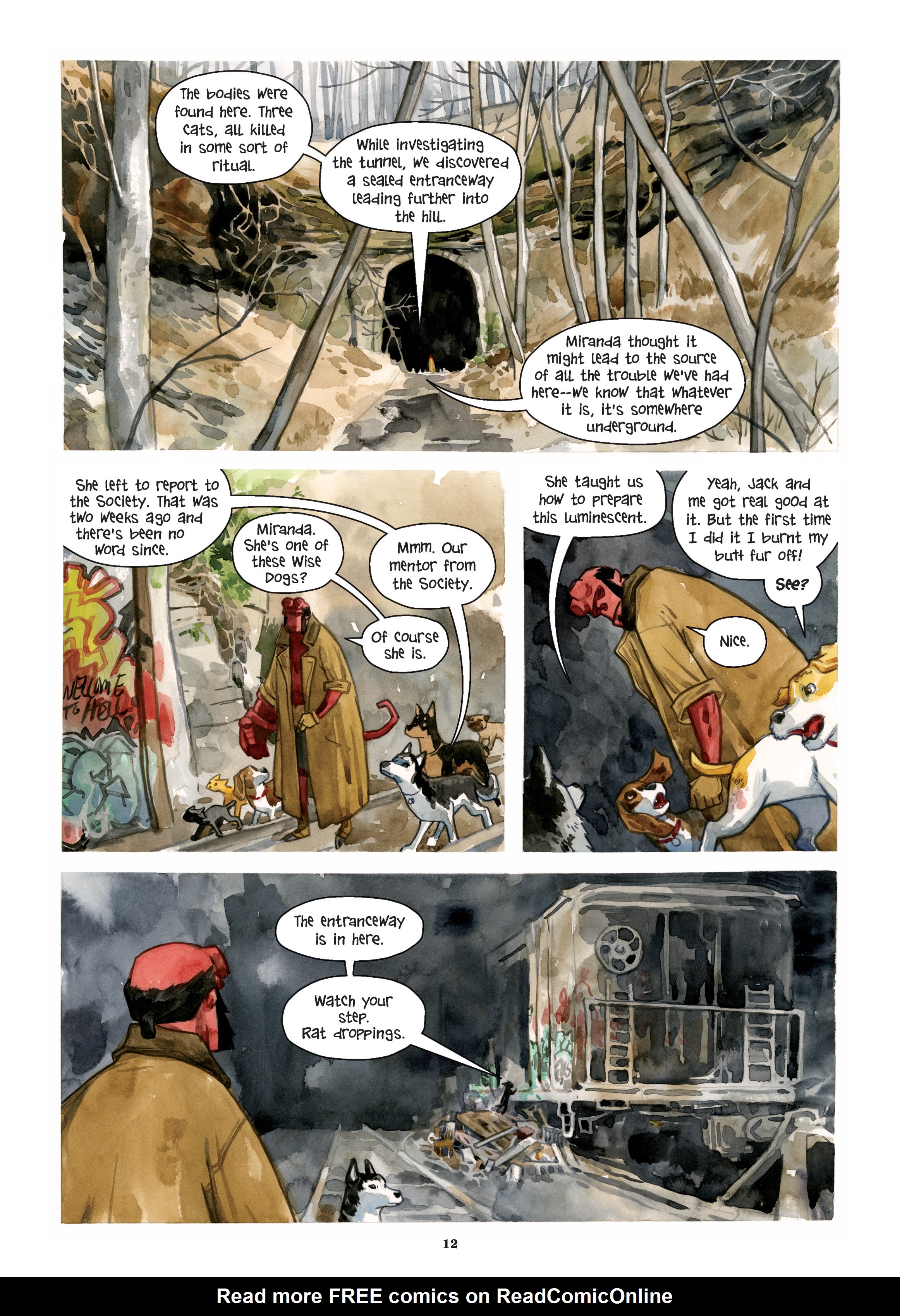 Read online Beasts of Burden: Neighborhood Watch (2019) comic -  Issue # TPB (Part 1) - 15