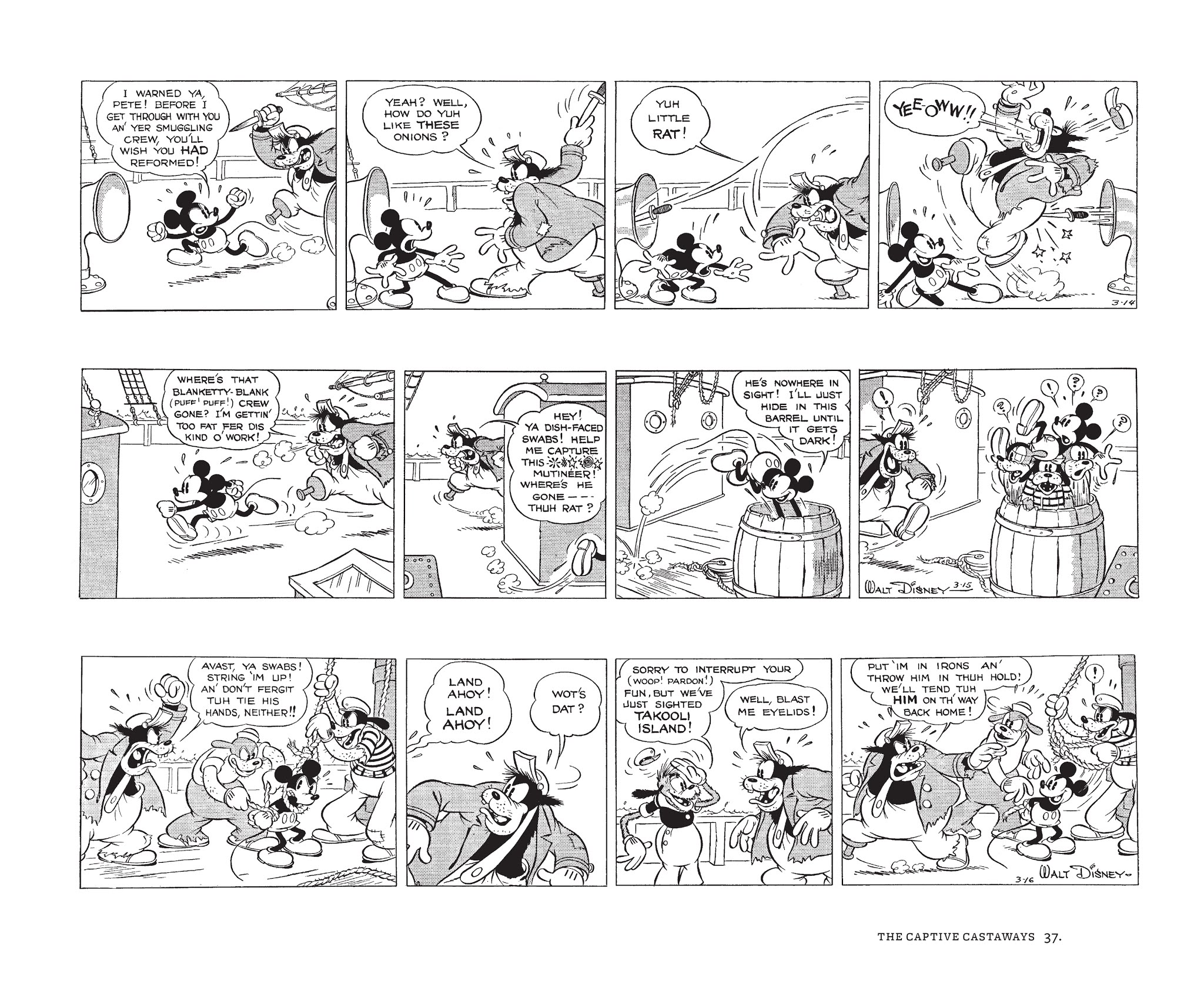 Read online Walt Disney's Mickey Mouse by Floyd Gottfredson comic -  Issue # TPB 3 (Part 1) - 37