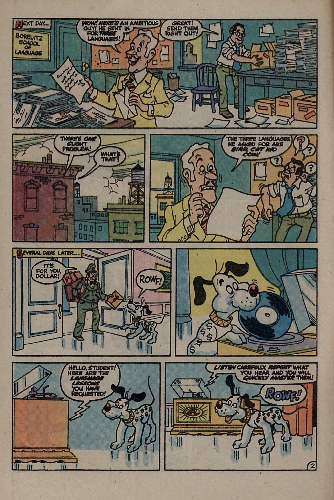 Read online Richie Rich & Dollar the Dog comic -  Issue #4 - 20