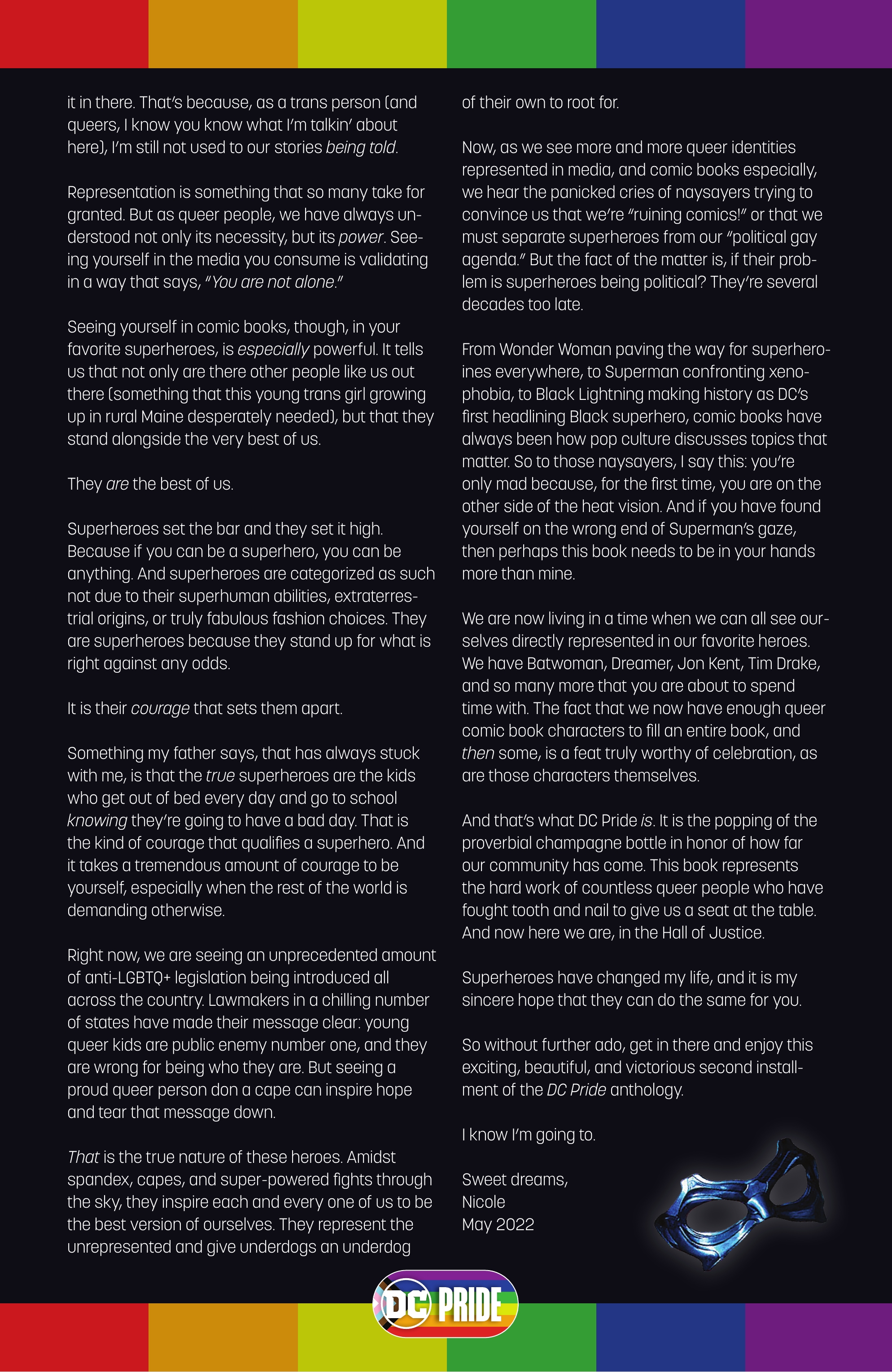 Read online DC Pride (2022) comic -  Issue # TPB - 5