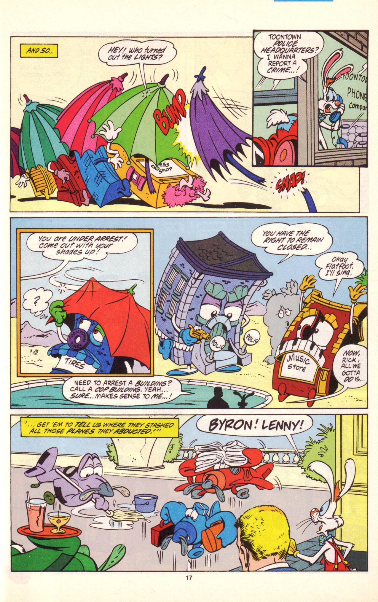 Read online Roger Rabbit comic -  Issue #16 - 18