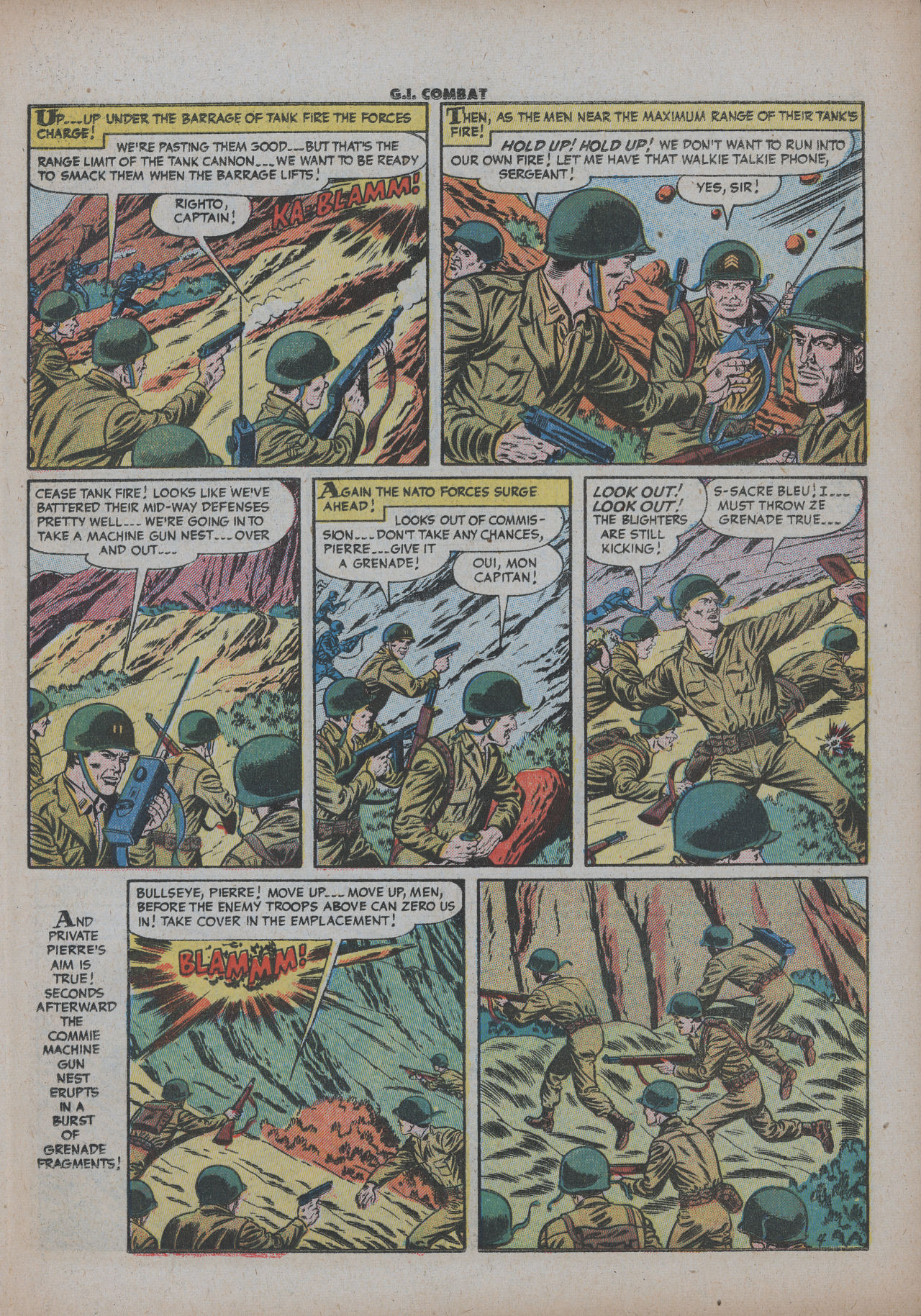 Read online G.I. Combat (1952) comic -  Issue #28 - 21