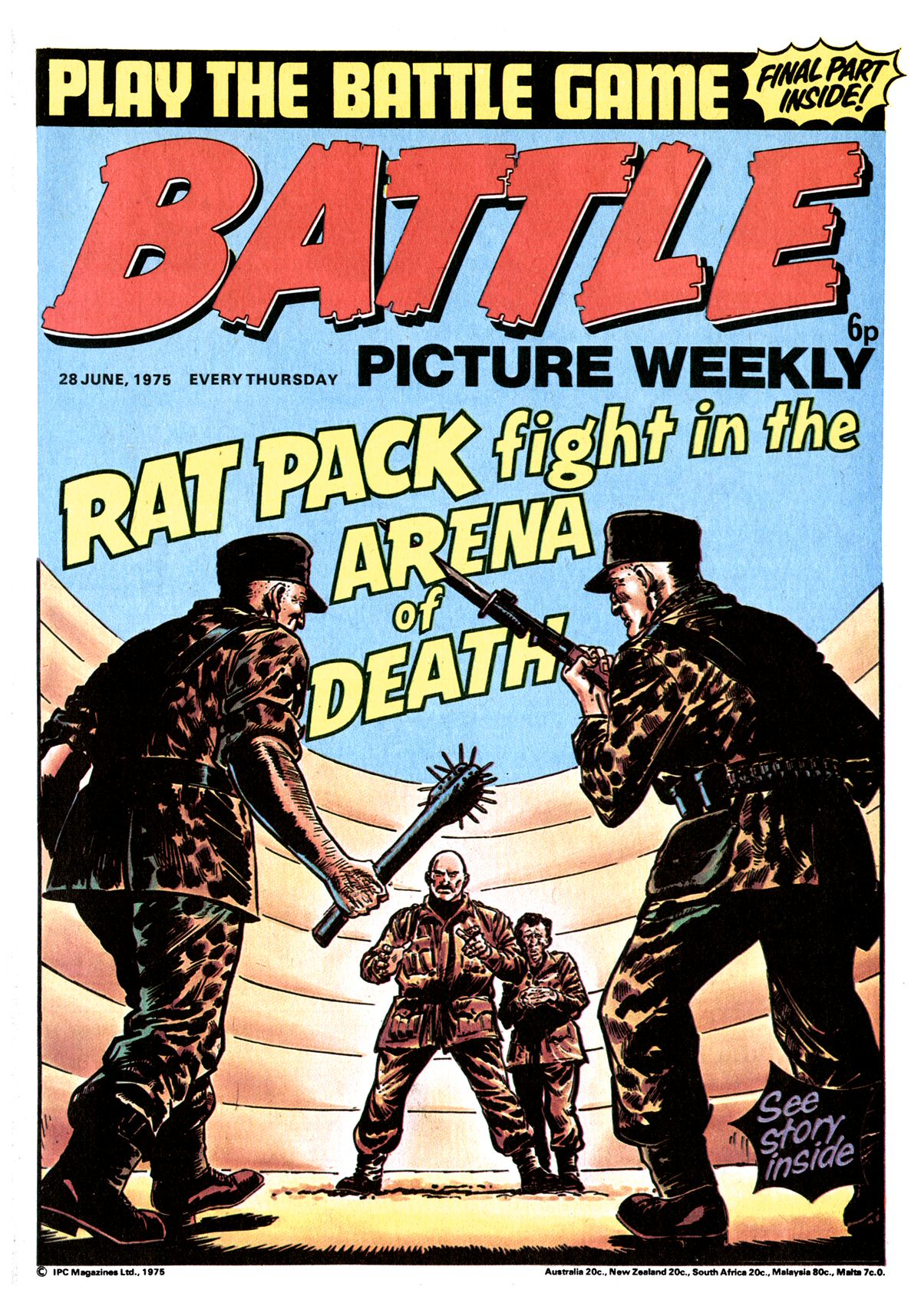 Read online Battle Picture Weekly comic -  Issue #17 - 1