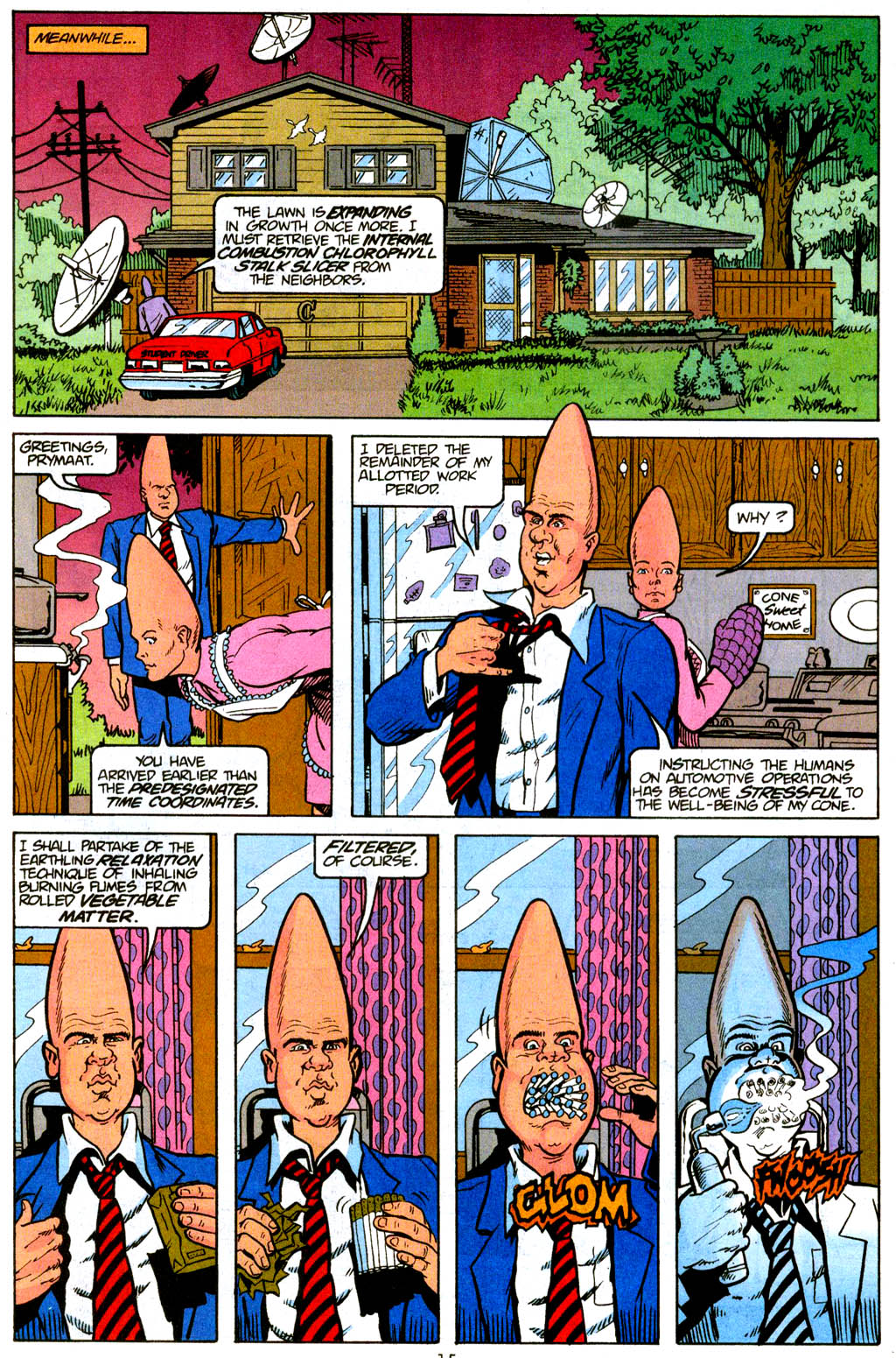 Read online Coneheads comic -  Issue #1 - 11