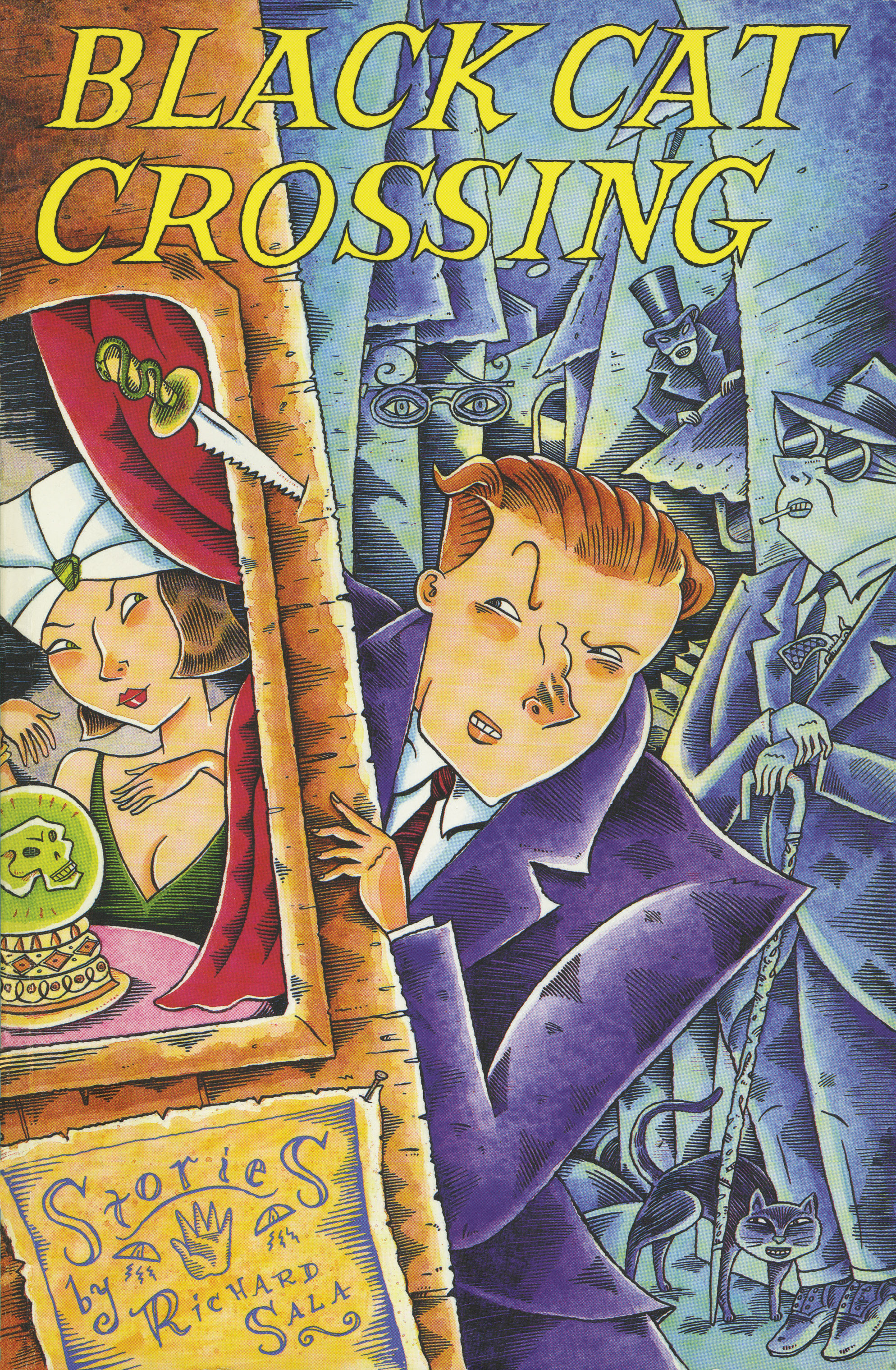 Read online Black Cat Crossing comic -  Issue # TPB - 1
