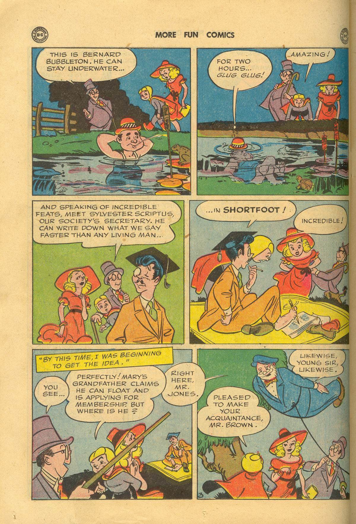 Read online More Fun Comics comic -  Issue #125 - 20