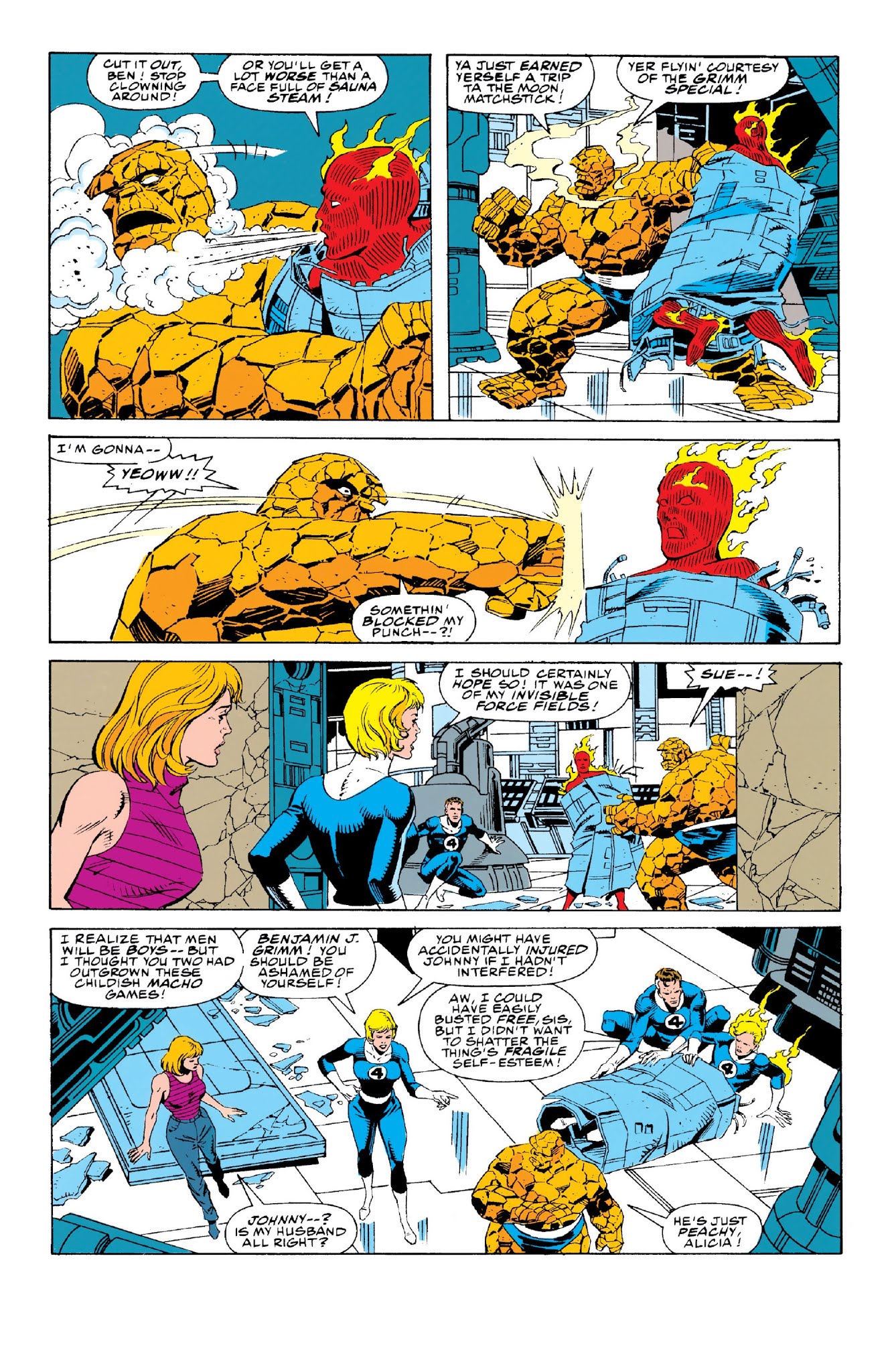 Read online Fantastic Four Epic Collection comic -  Issue # The New Fantastic Four (Part 3) - 95
