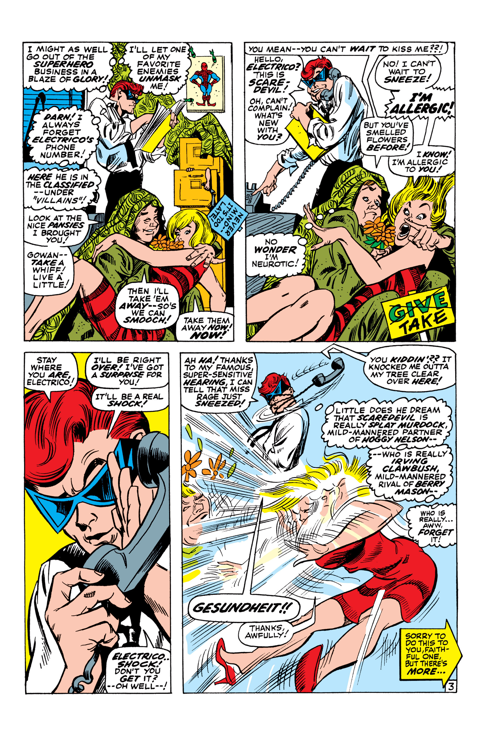 Read online Marvel Masterworks: Daredevil comic -  Issue # TPB 5 (Part 3) - 61