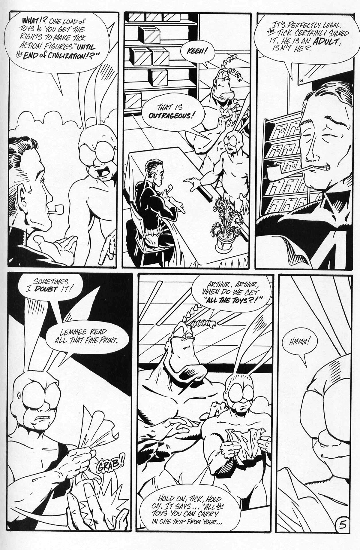 Read online The Tick: The Luny Bin Trilogy comic -  Issue # _Preview - 26