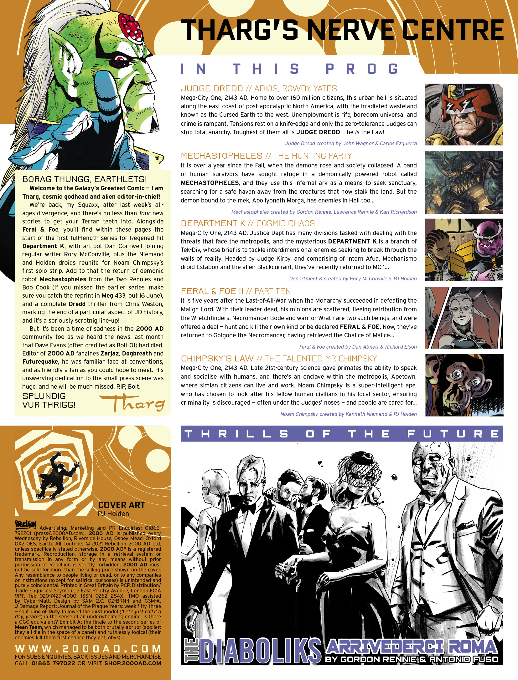 Read online 2000 AD comic -  Issue #2234 - 2