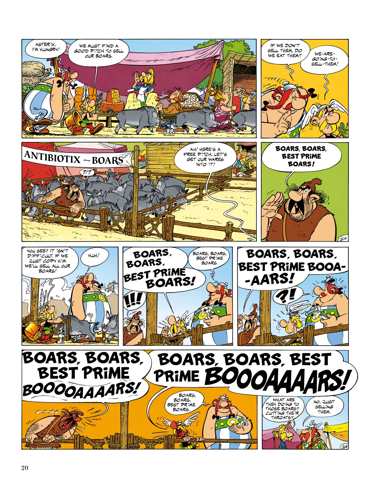 Read online Asterix comic -  Issue #13 - 21