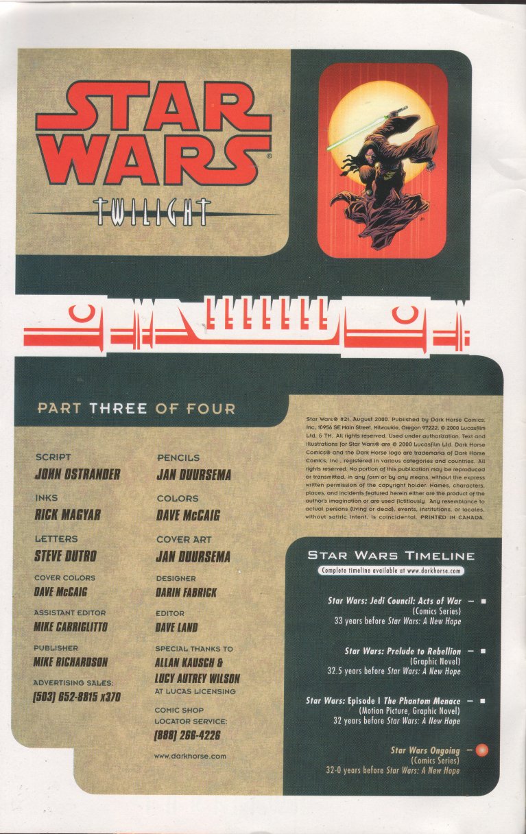 Read online Star Wars (1998) comic -  Issue #21 - 3