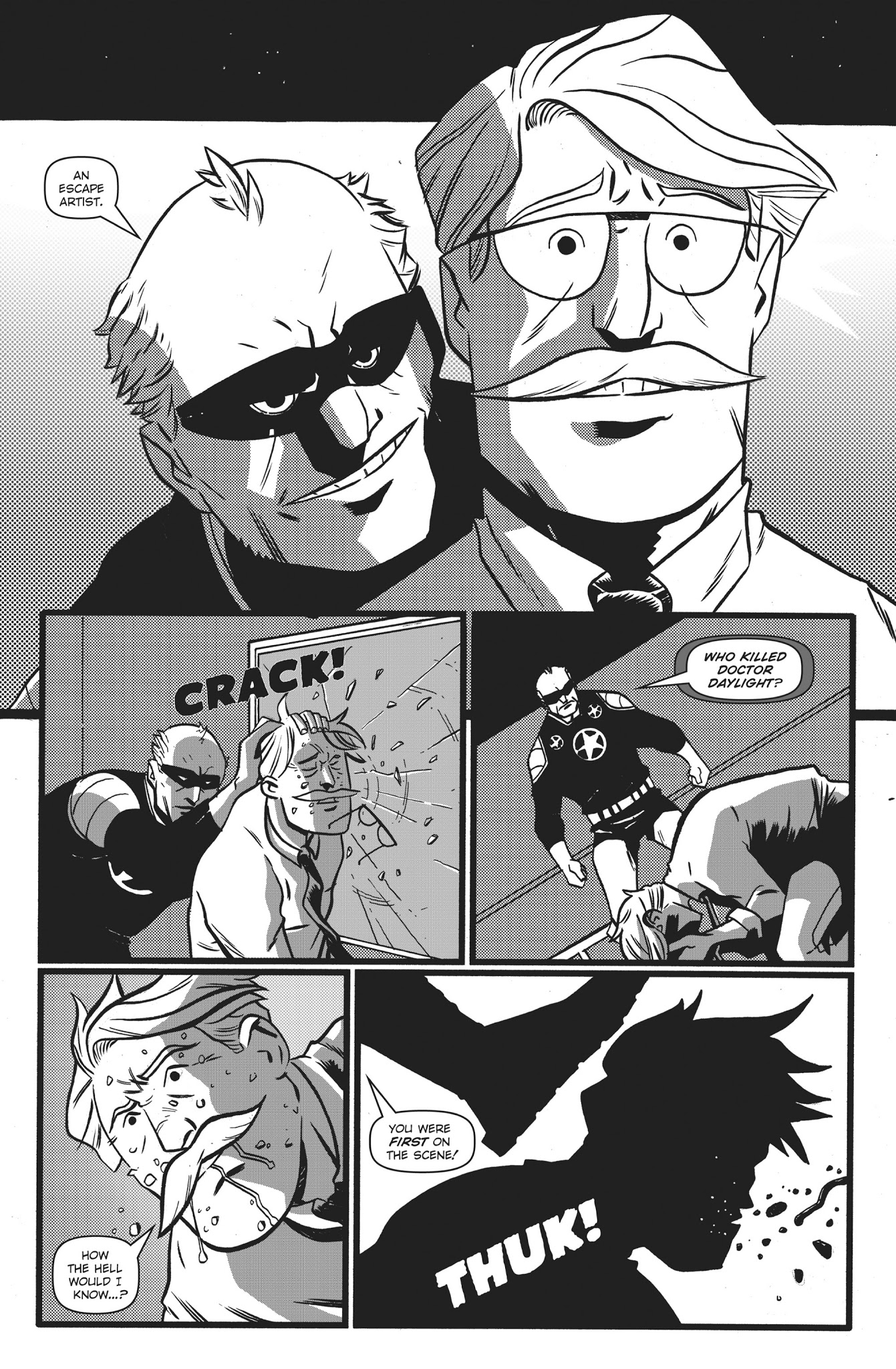 Read online Masks & Mobsters comic -  Issue #8 - 10
