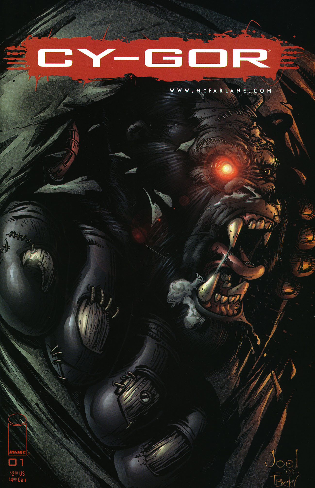 Read online Cy-Gor comic -  Issue #1 - 1