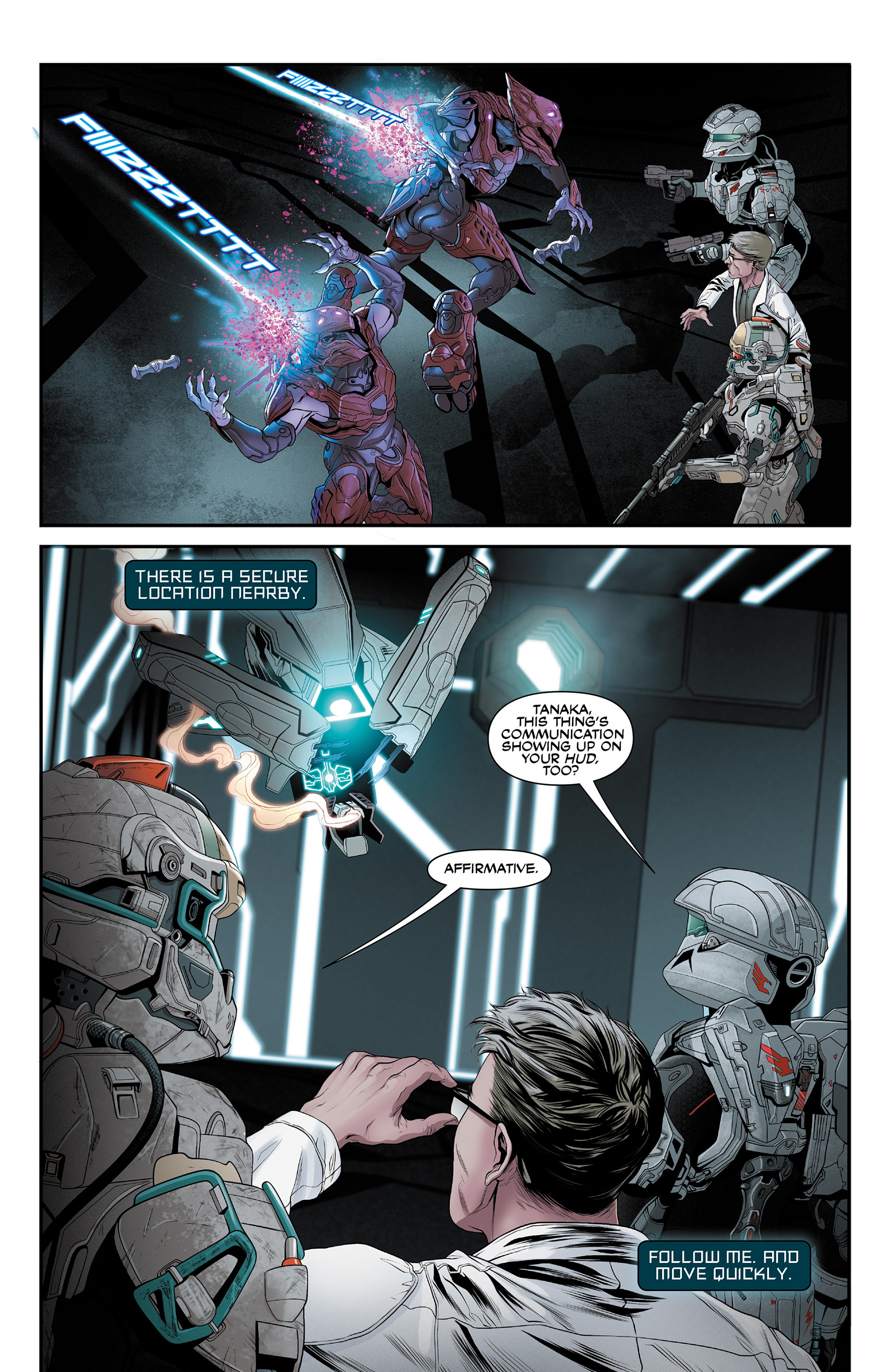Read online Halo: Escalation comic -  Issue #23 - 8