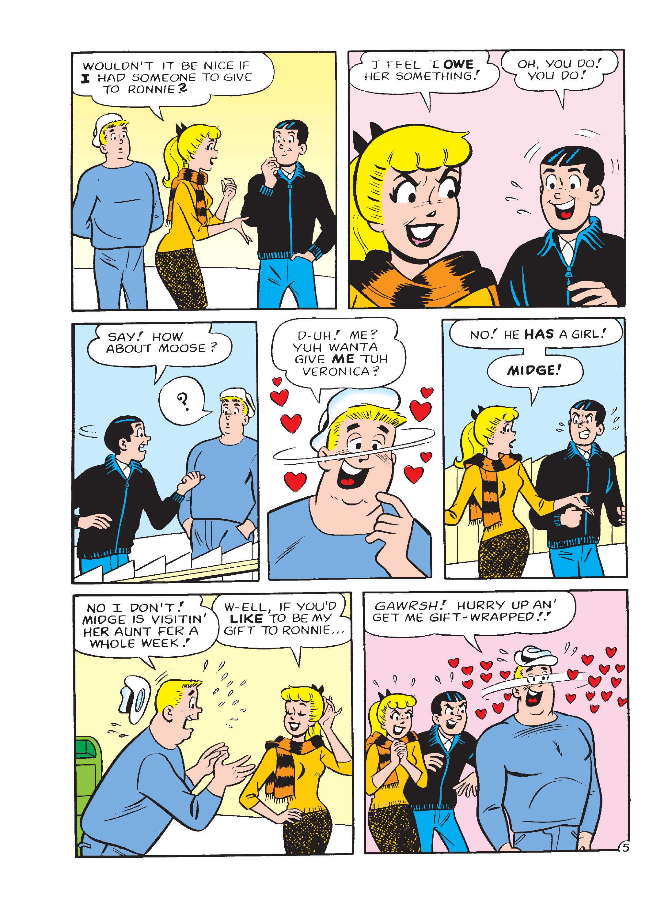 Read online World of Betty & Veronica Digest comic -  Issue #10 - 154