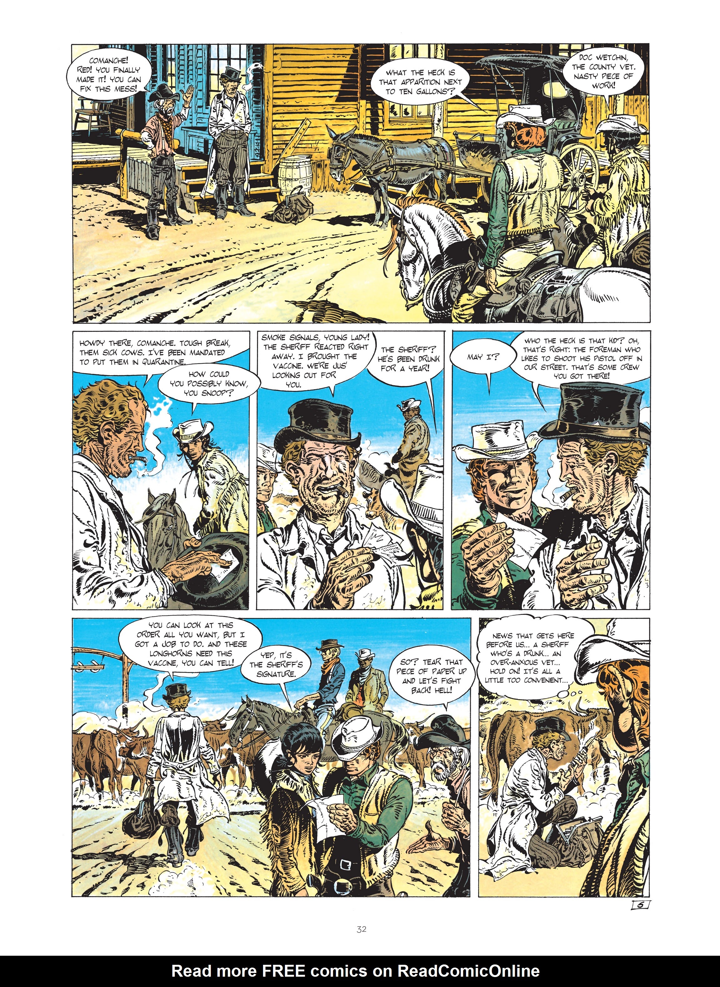 Read online Comanche comic -  Issue #1 - 33