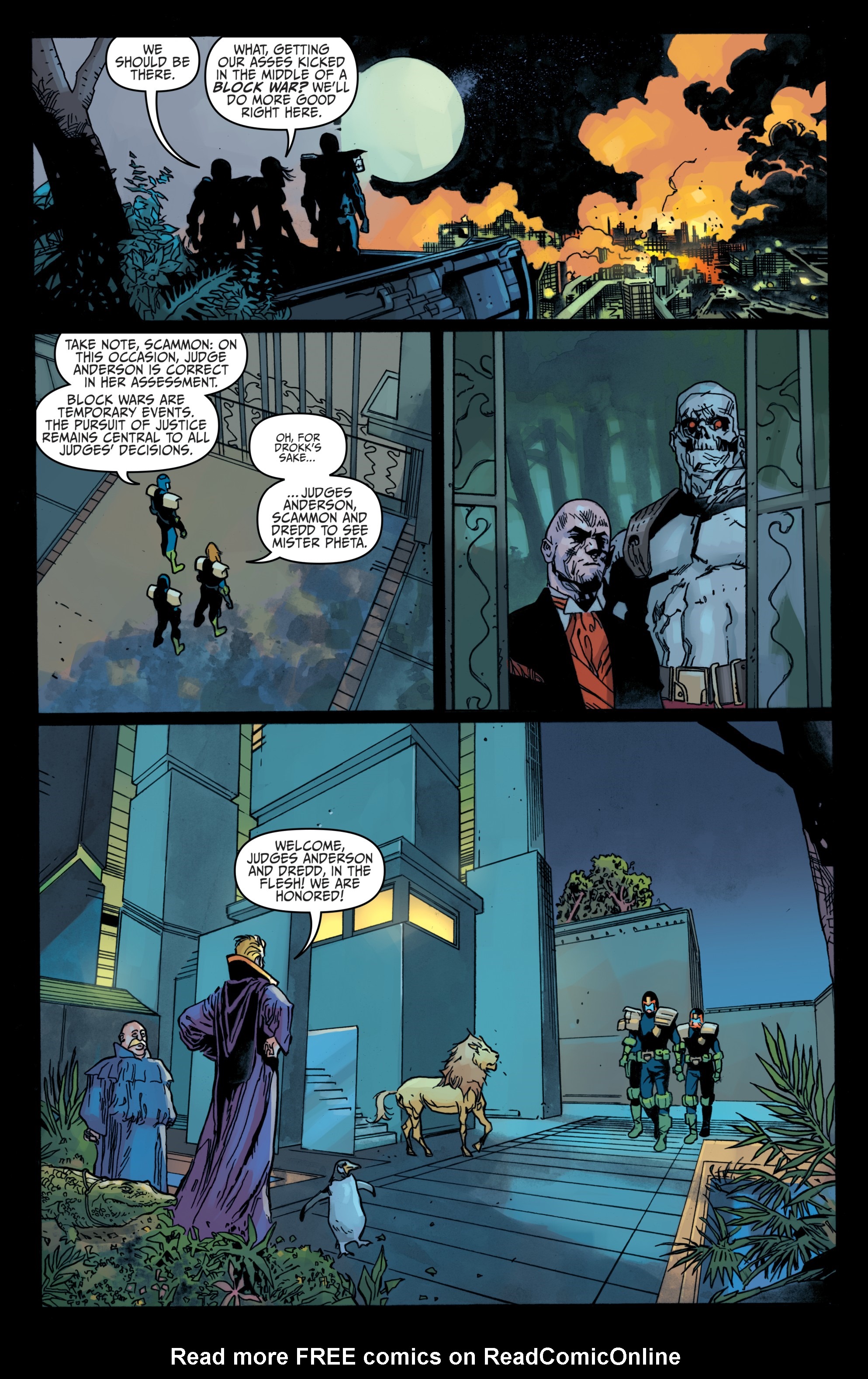 Read online Judge Dredd: Toxic comic -  Issue #3 - 6