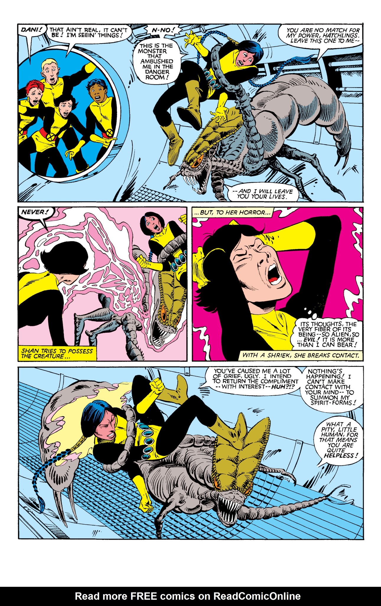 Read online New Mutants Classic comic -  Issue # TPB 1 - 113