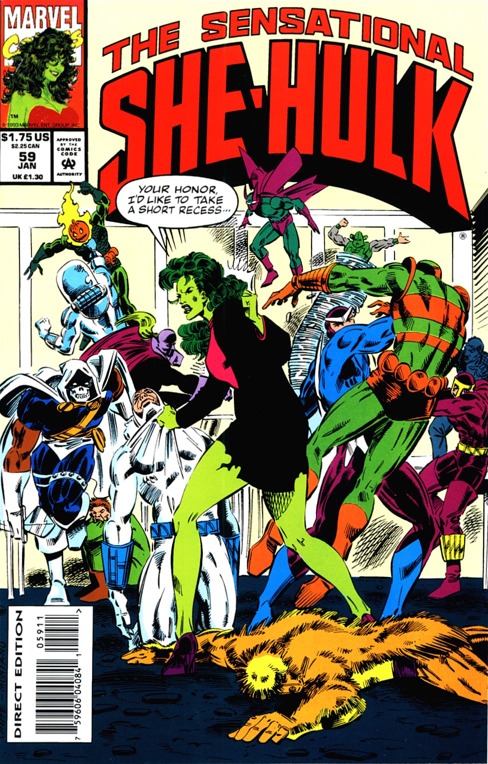 Read online The Sensational She-Hulk comic -  Issue #59 - 1