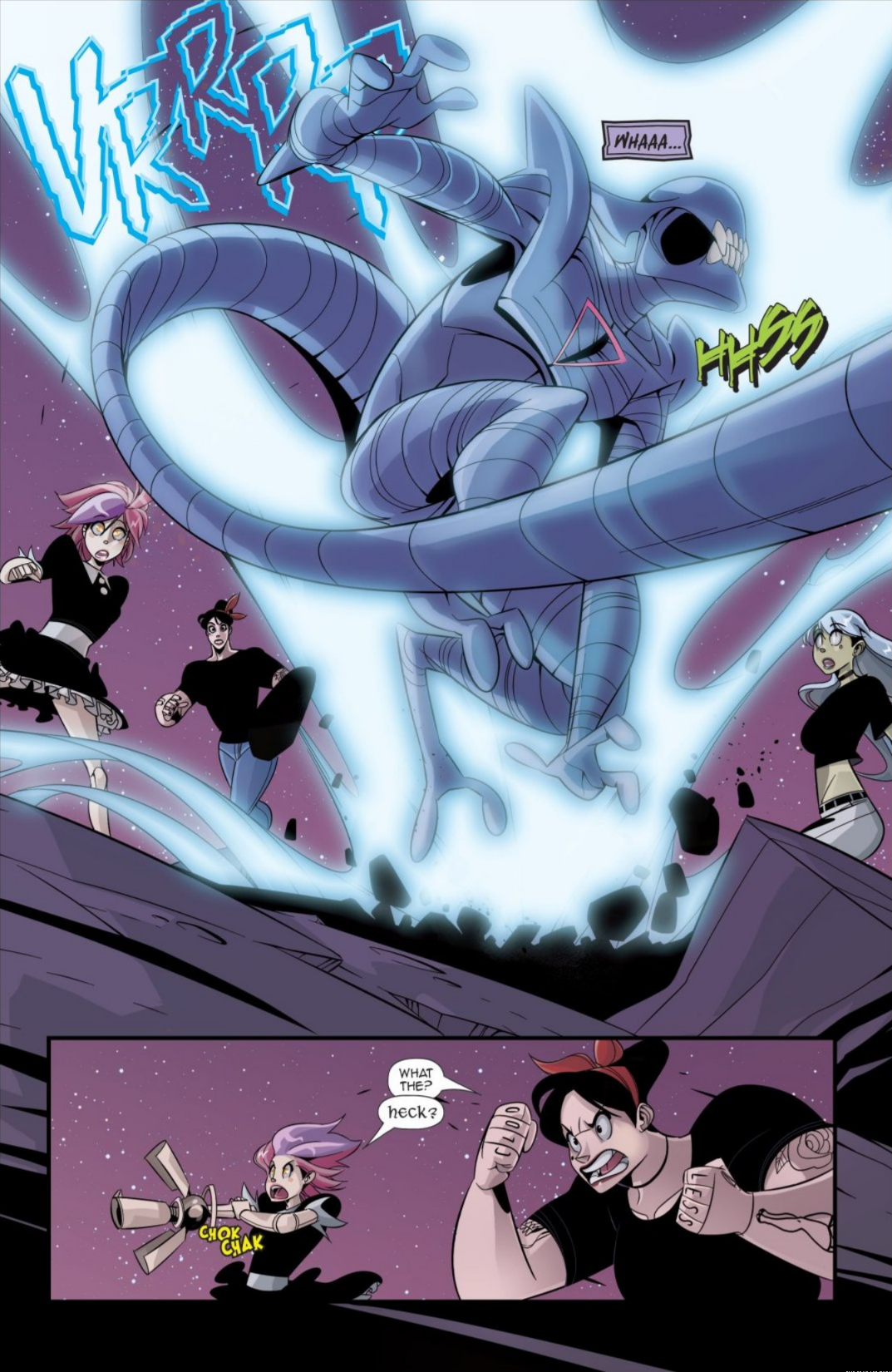 Read online Vampblade Season 4 comic -  Issue #9 - 12