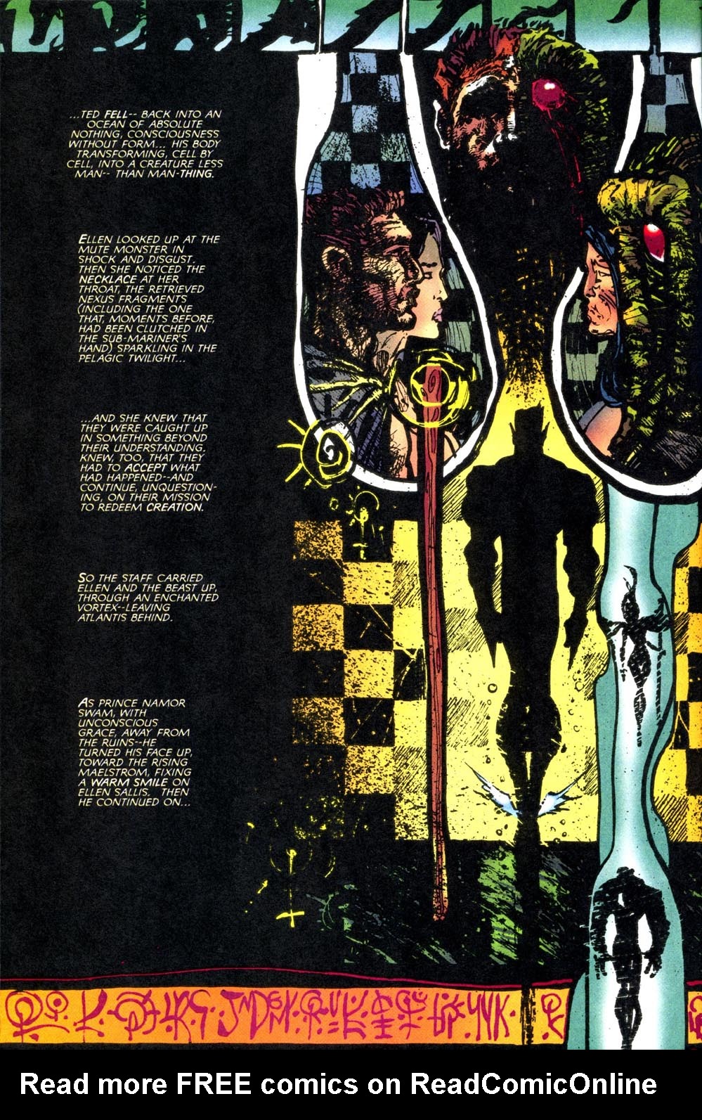 Read online Man-Thing (1997) comic -  Issue #8 - 17