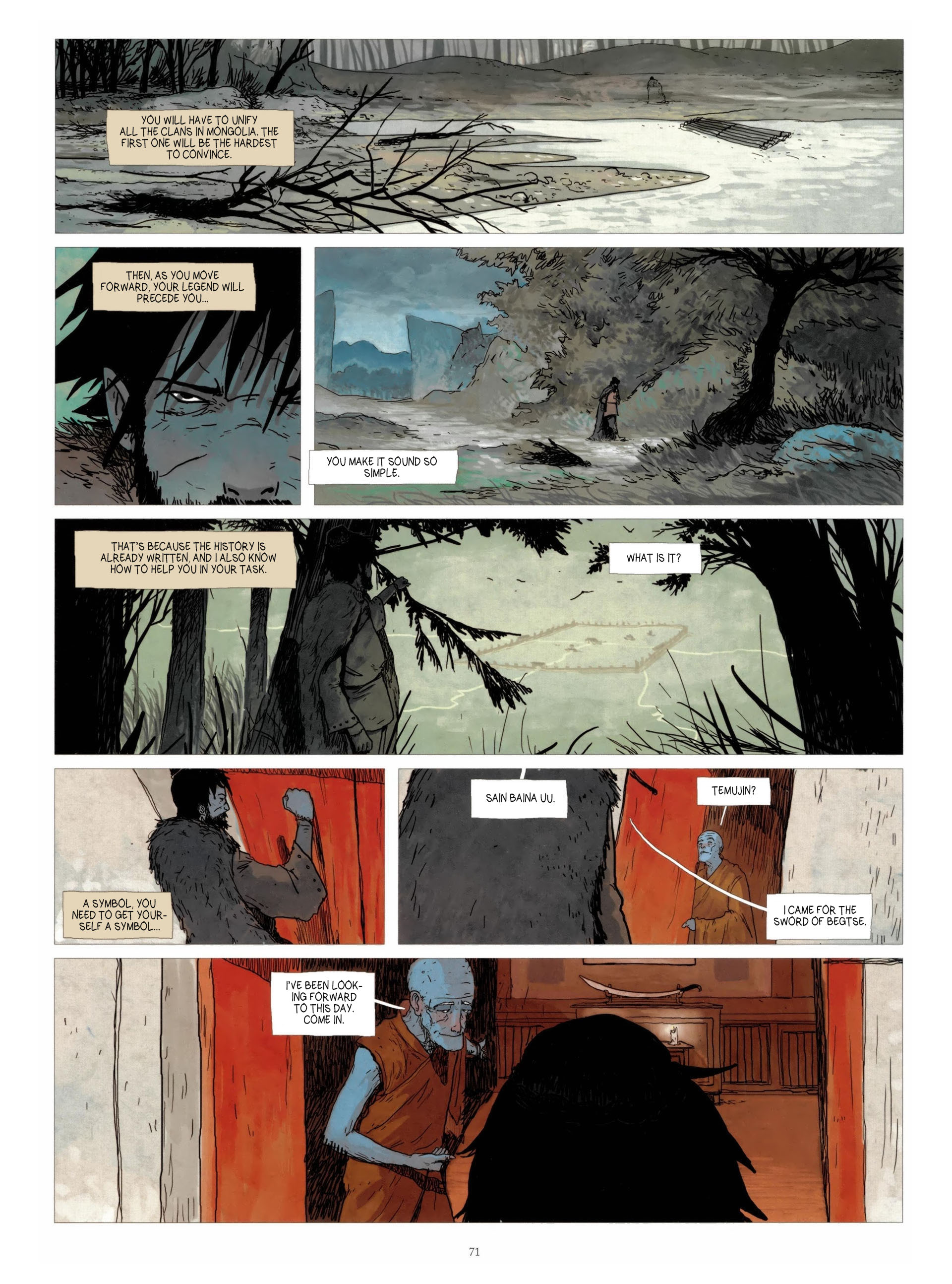 Read online Temujin comic -  Issue #1 - 73