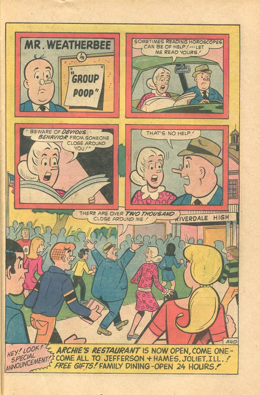 Read online Archie's Joke Book Magazine comic -  Issue #196 - 23