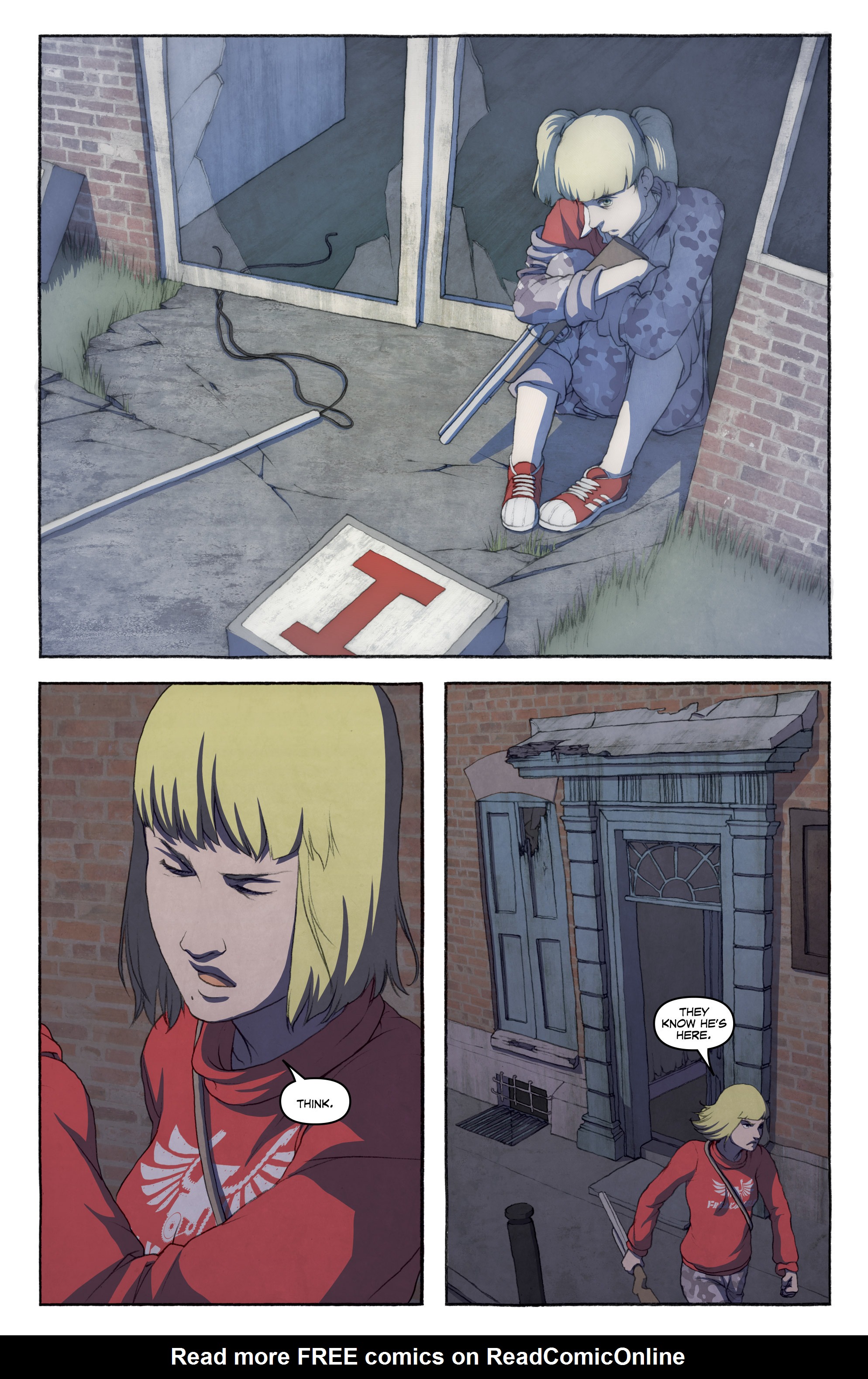 Read online FreakAngels comic -  Issue #6 - 43