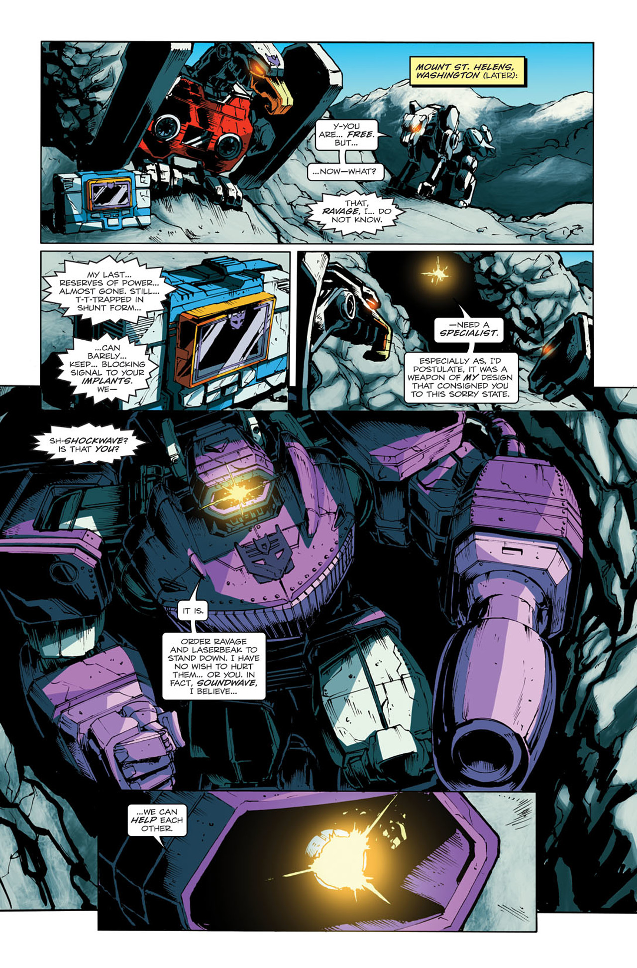 Read online The Transformers: Maximum Dinobots comic -  Issue #4 - 6