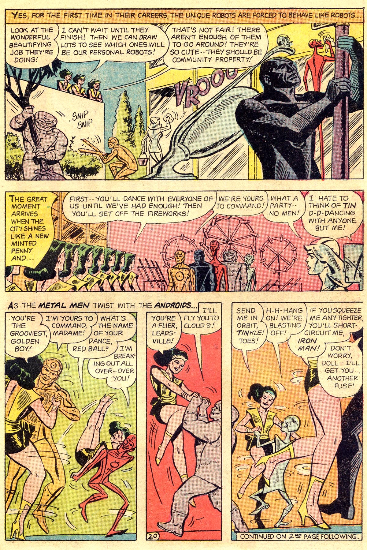 Read online Metal Men (1963) comic -  Issue #26 - 27
